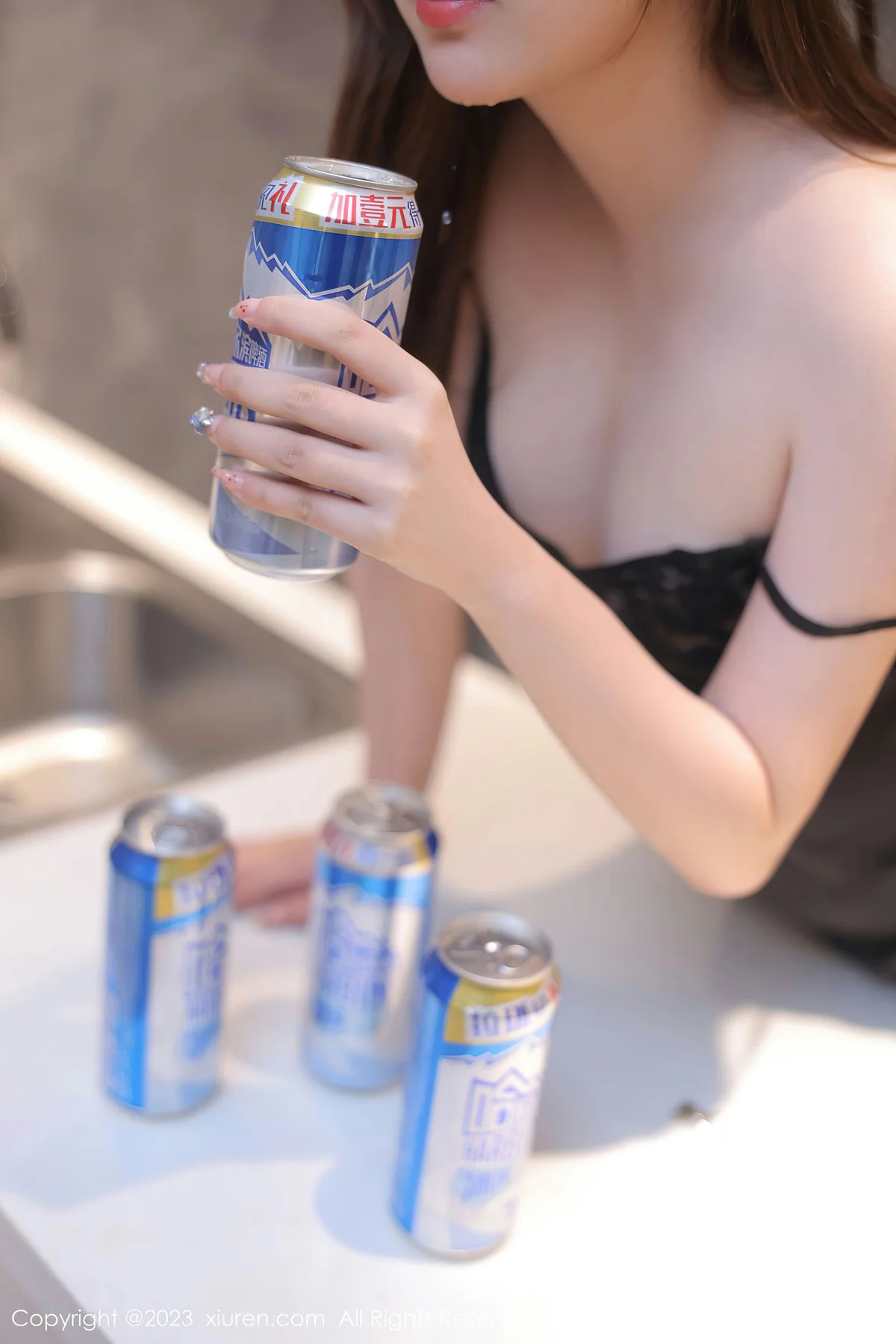 XiuRen 秀人 No.7437  江真真 吊带短裙性感写真 - 6