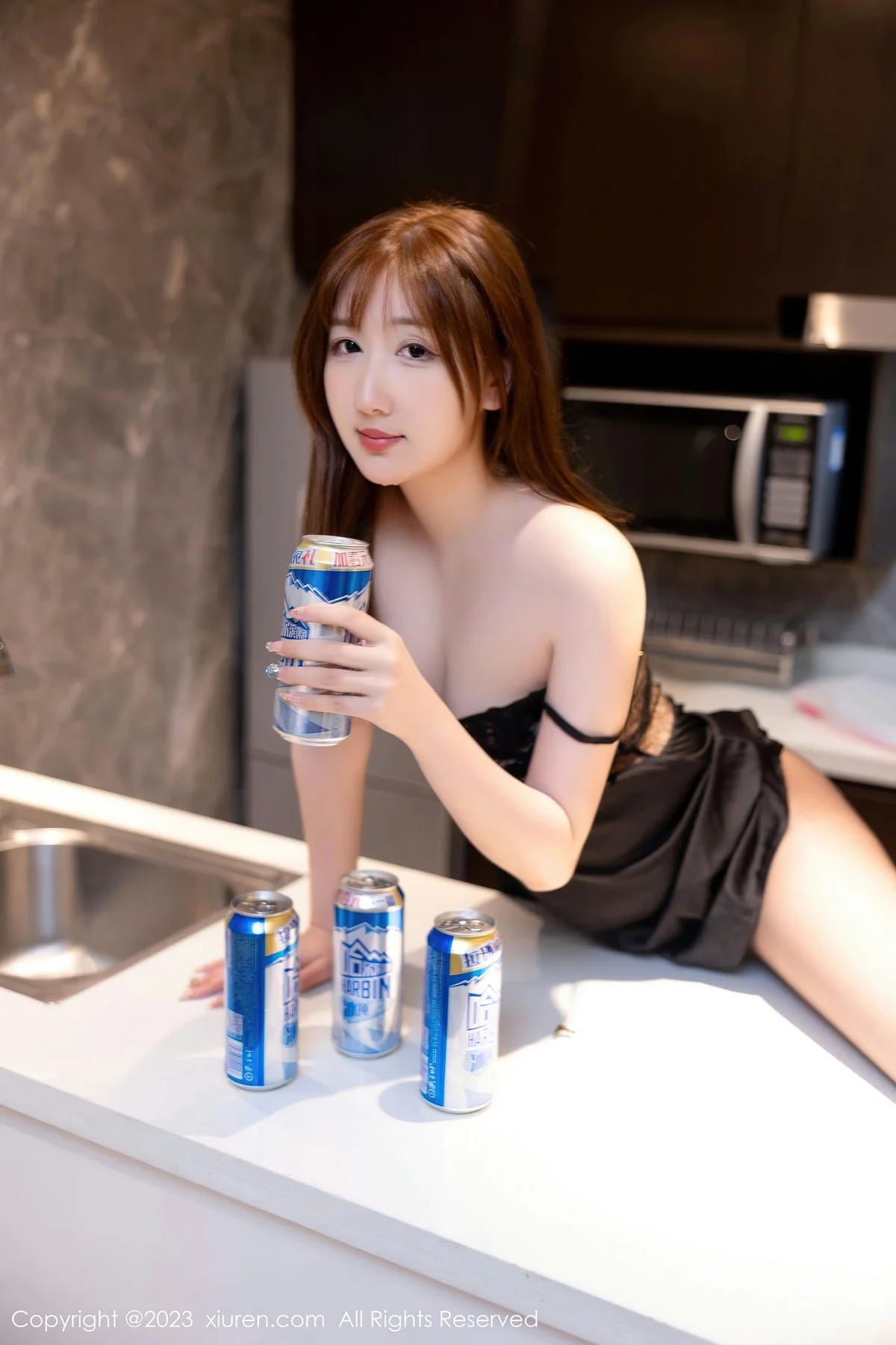 XiuRen 秀人 No.7437  江真真 吊带短裙性感写真 - 7