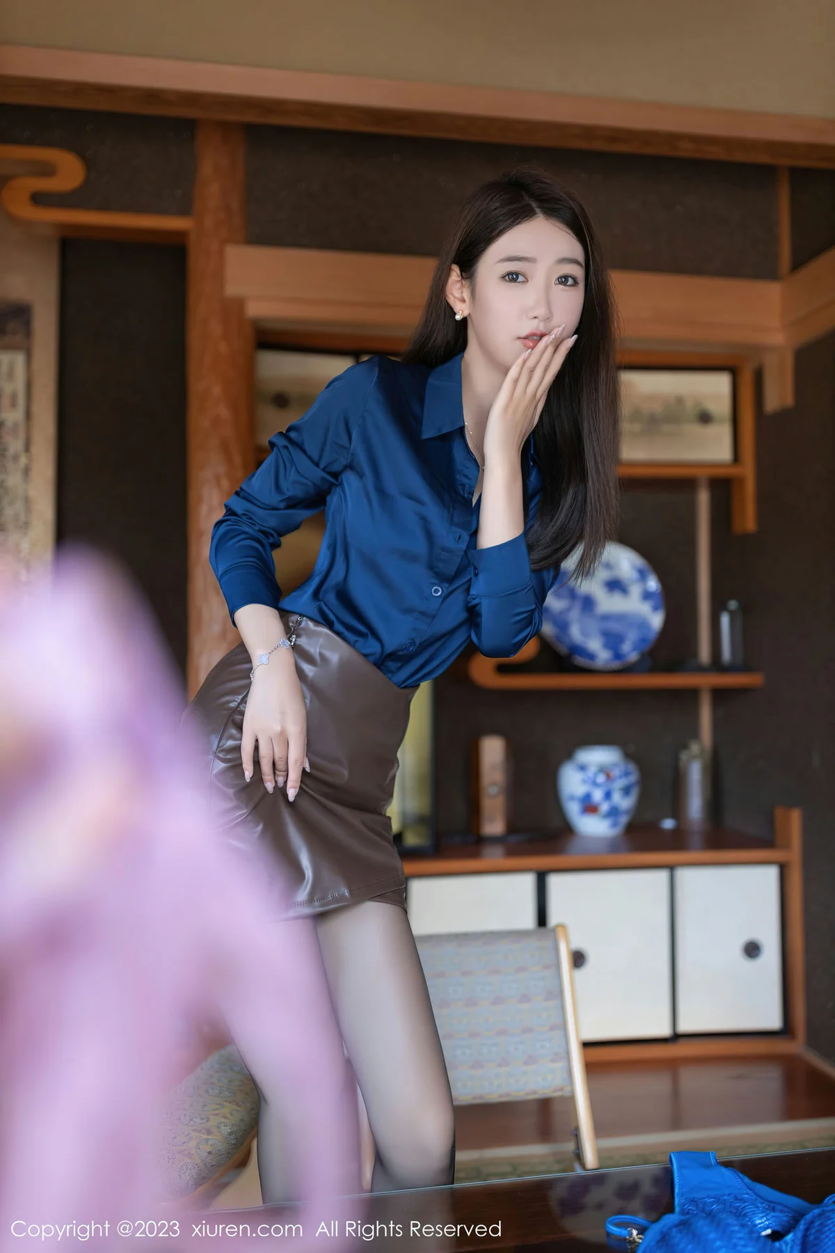 XiuRen 秀人 No.7439  唐安琪 内衣推销员济州岛旅拍111 - 9