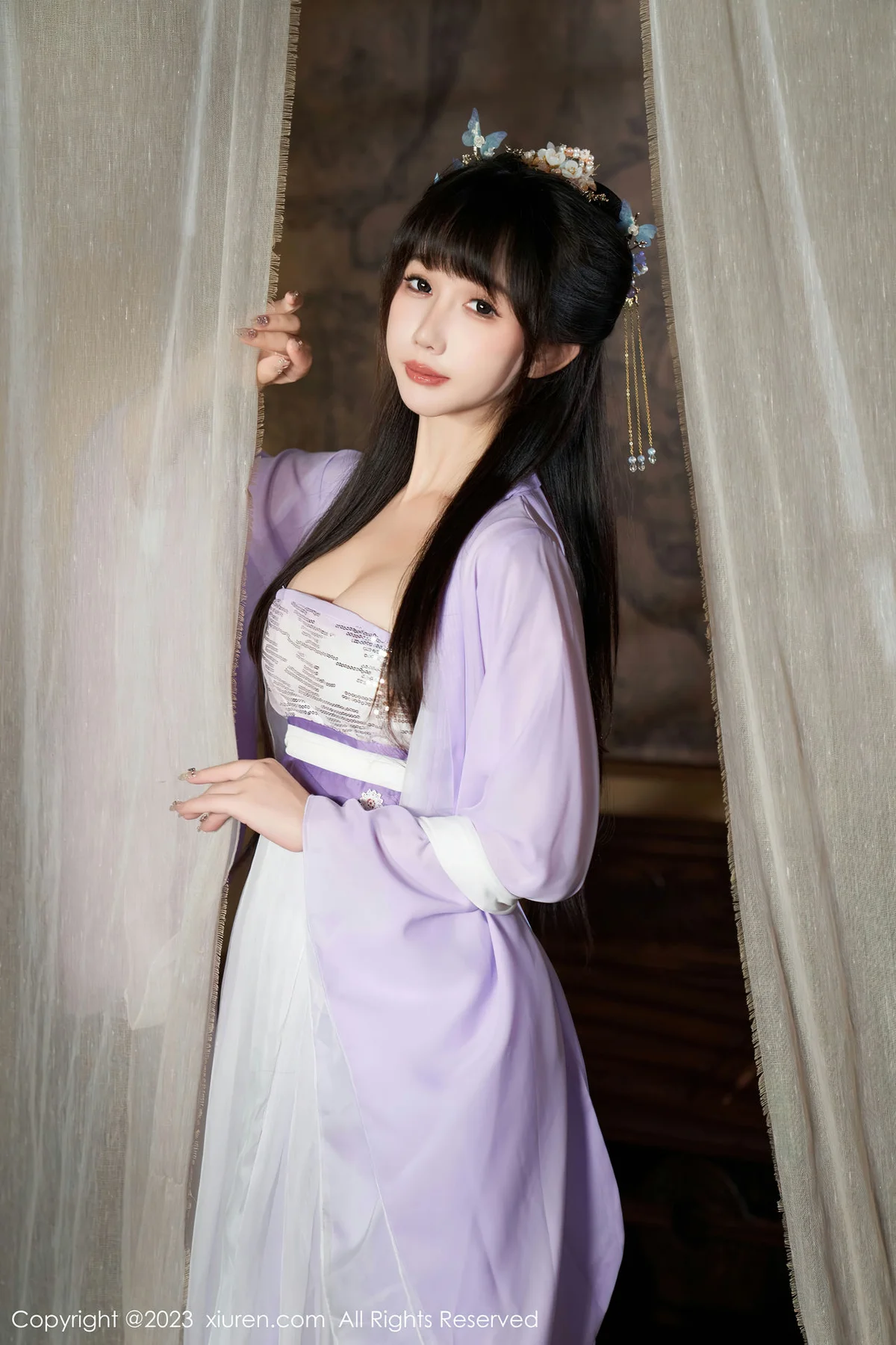 XiuRen 秀人 No.7442  波巧酱 薄丝肚兜厦门旅拍22 - 10