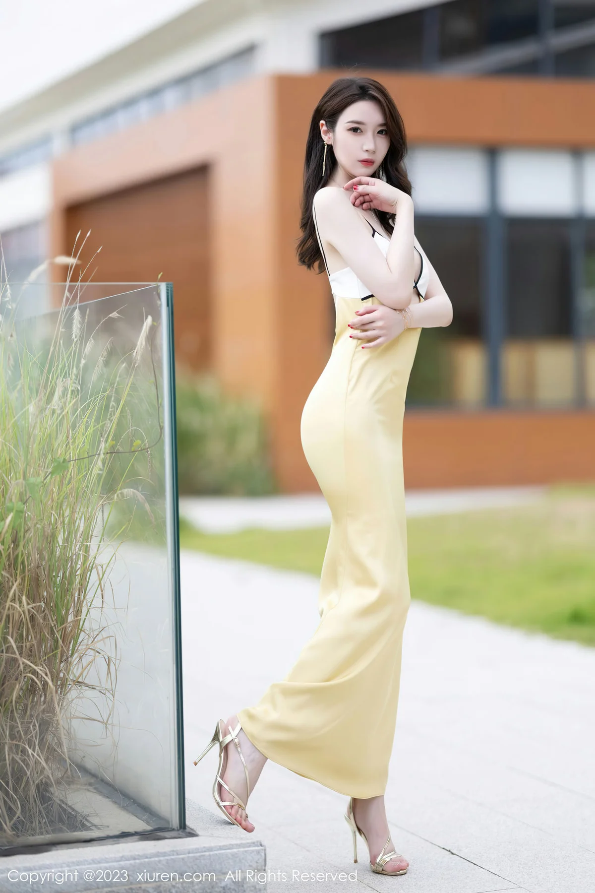 XiuRen 秀人 No.7444  梦心玥 轻透薄纱内衣安吉旅拍 - 4