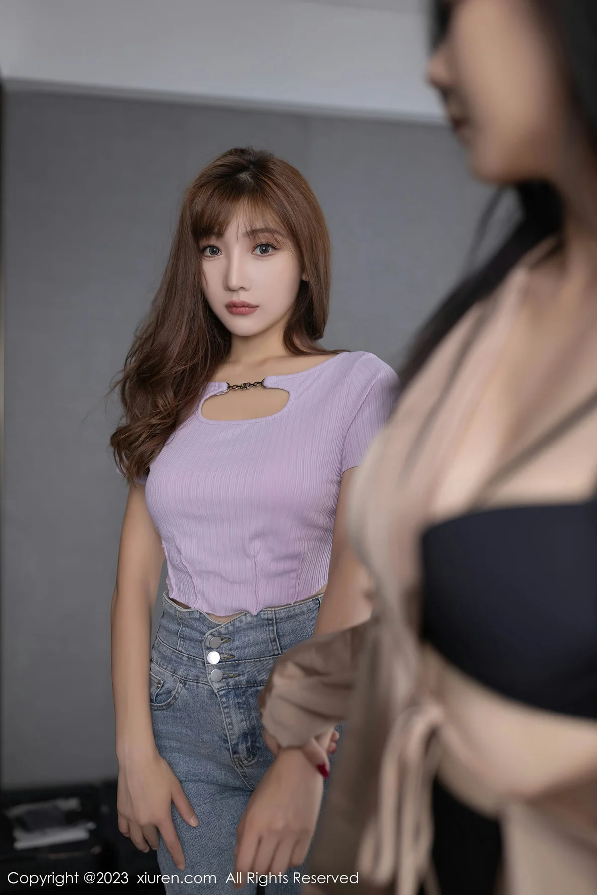 XiuRen 秀人 No.7452  陆萱萱和安然anran 模特合集写真111 - 6