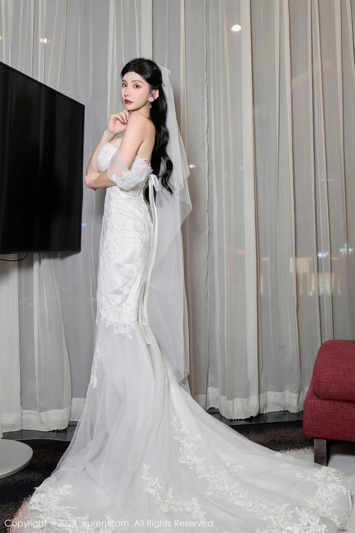 XiuRen 秀人 No.7463  周于希Sally 主题《国庆生日限定》 111 - 9