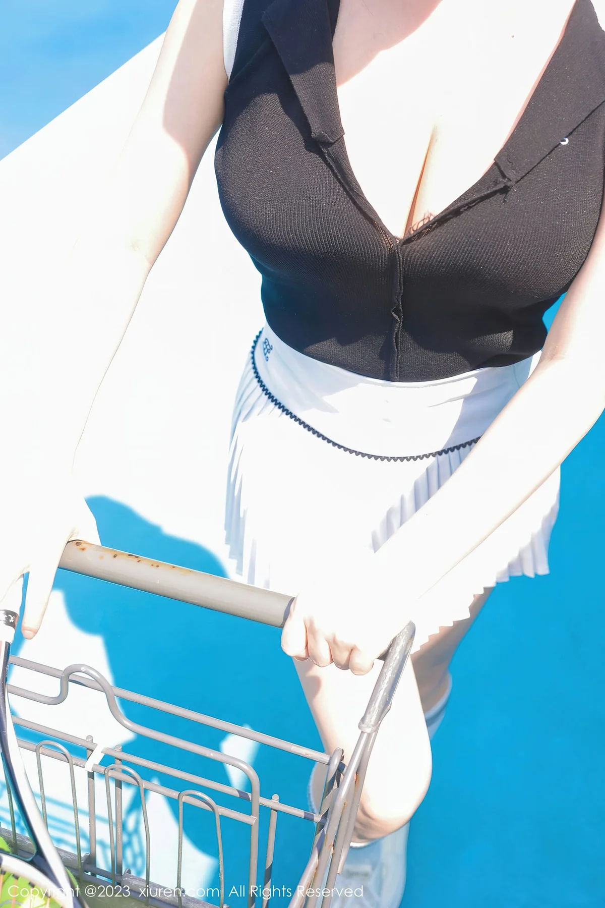 XiuRen 秀人 No.7467  豆瓣酱 网球服运动服性感写真2 - 1