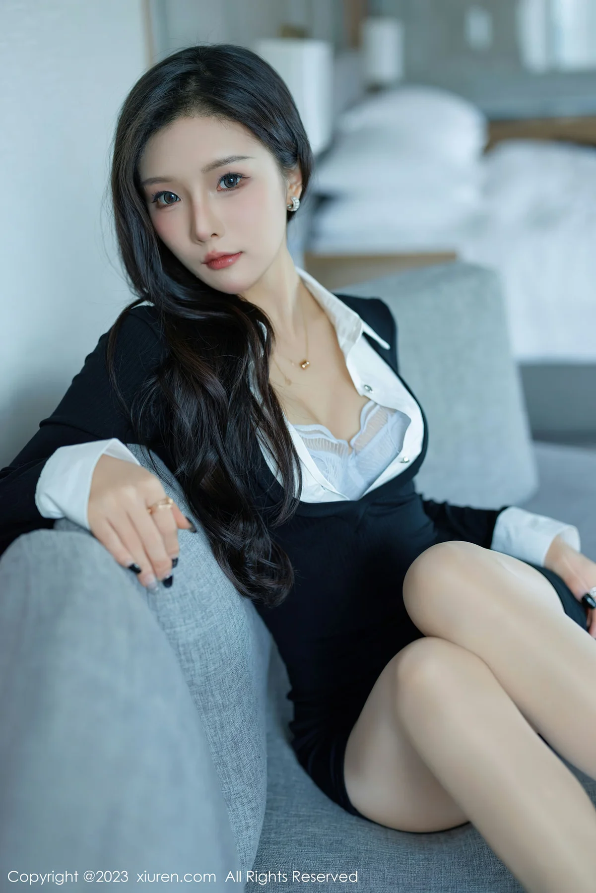 XiuRen 秀人 No.7471  七七kiko 连衣短裙性感写真2 - 2