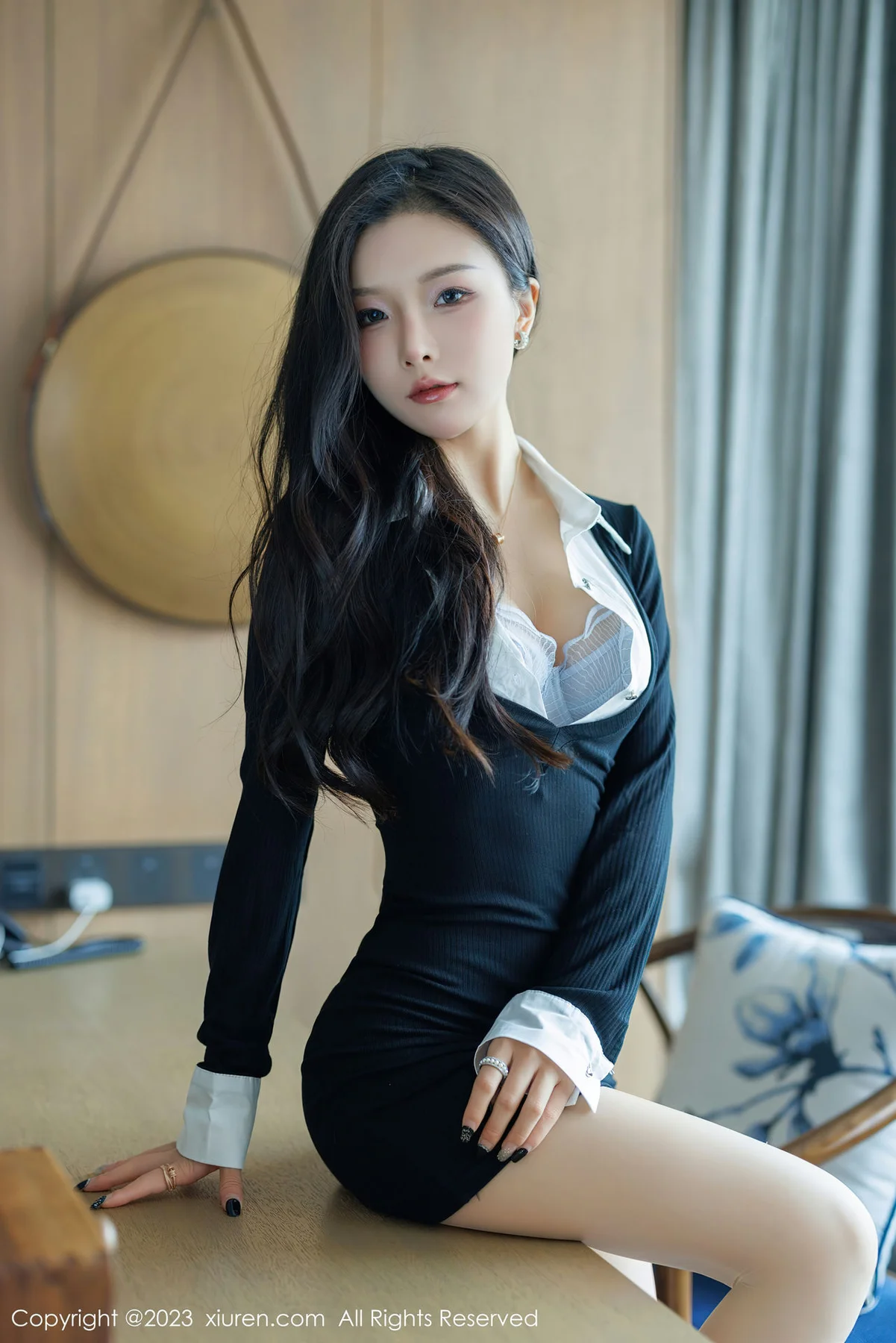 XiuRen 秀人 No.7471  七七kiko 连衣短裙性感写真2 - 8