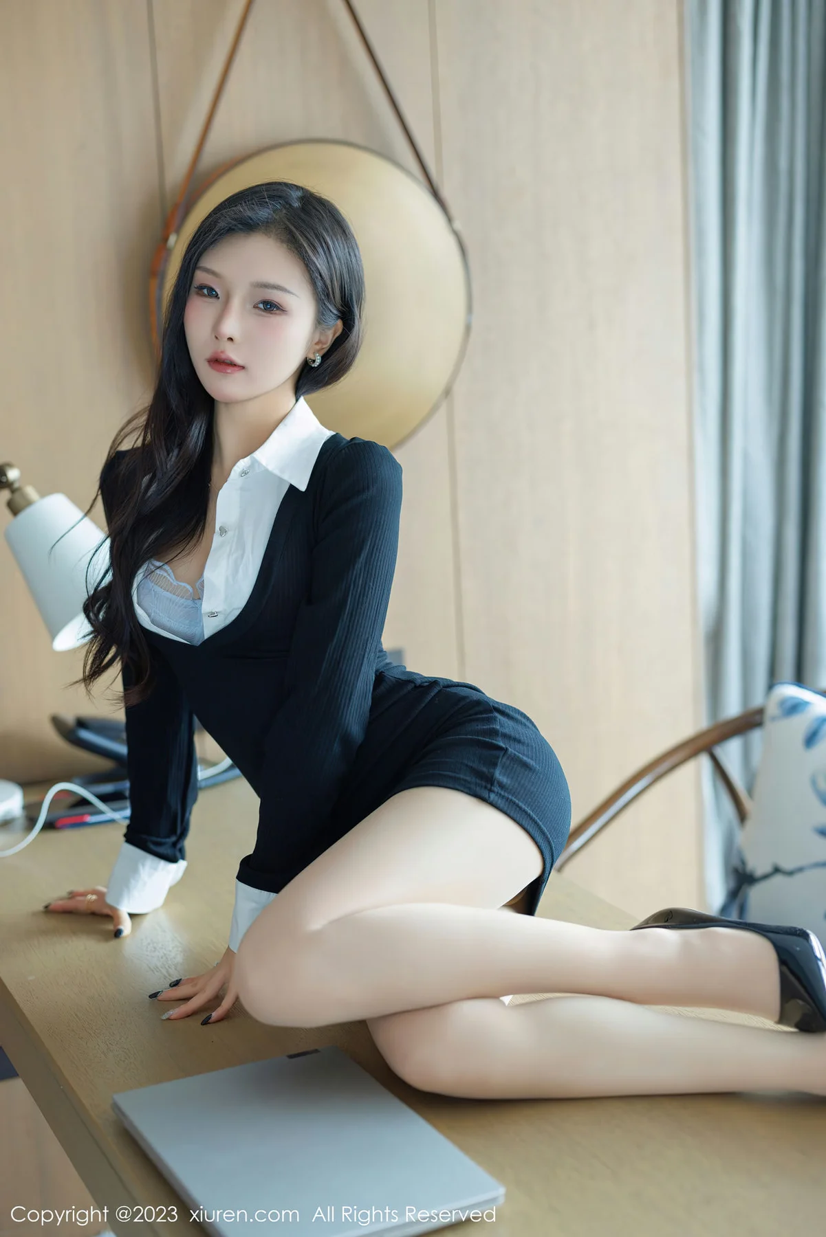 XiuRen 秀人 No.7471  七七kiko 连衣短裙性感写真2 - 9