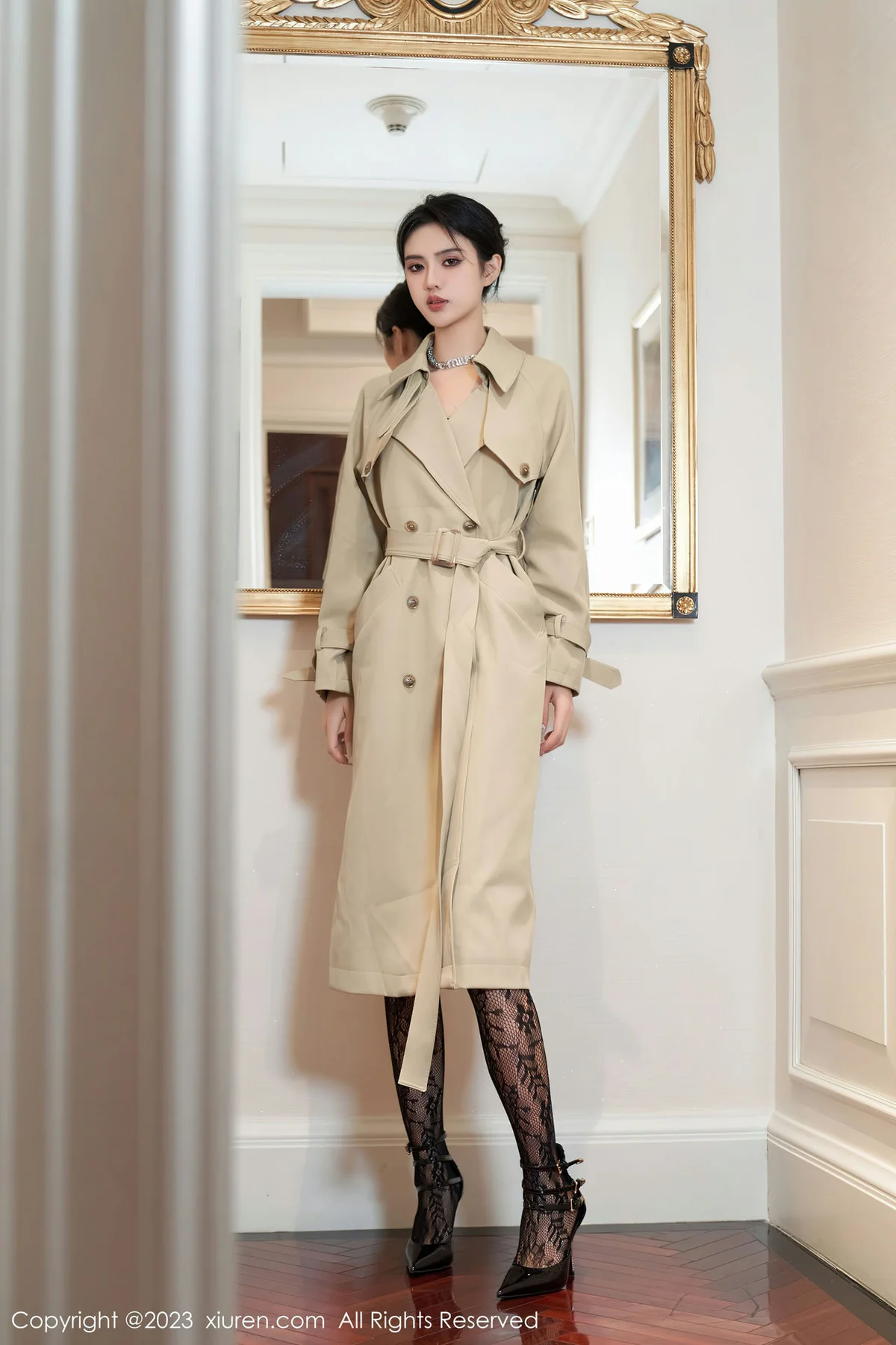 XiuRen 秀人 No.7491  浅浅Danny 黑色蕾丝情趣性感写真2 - 10