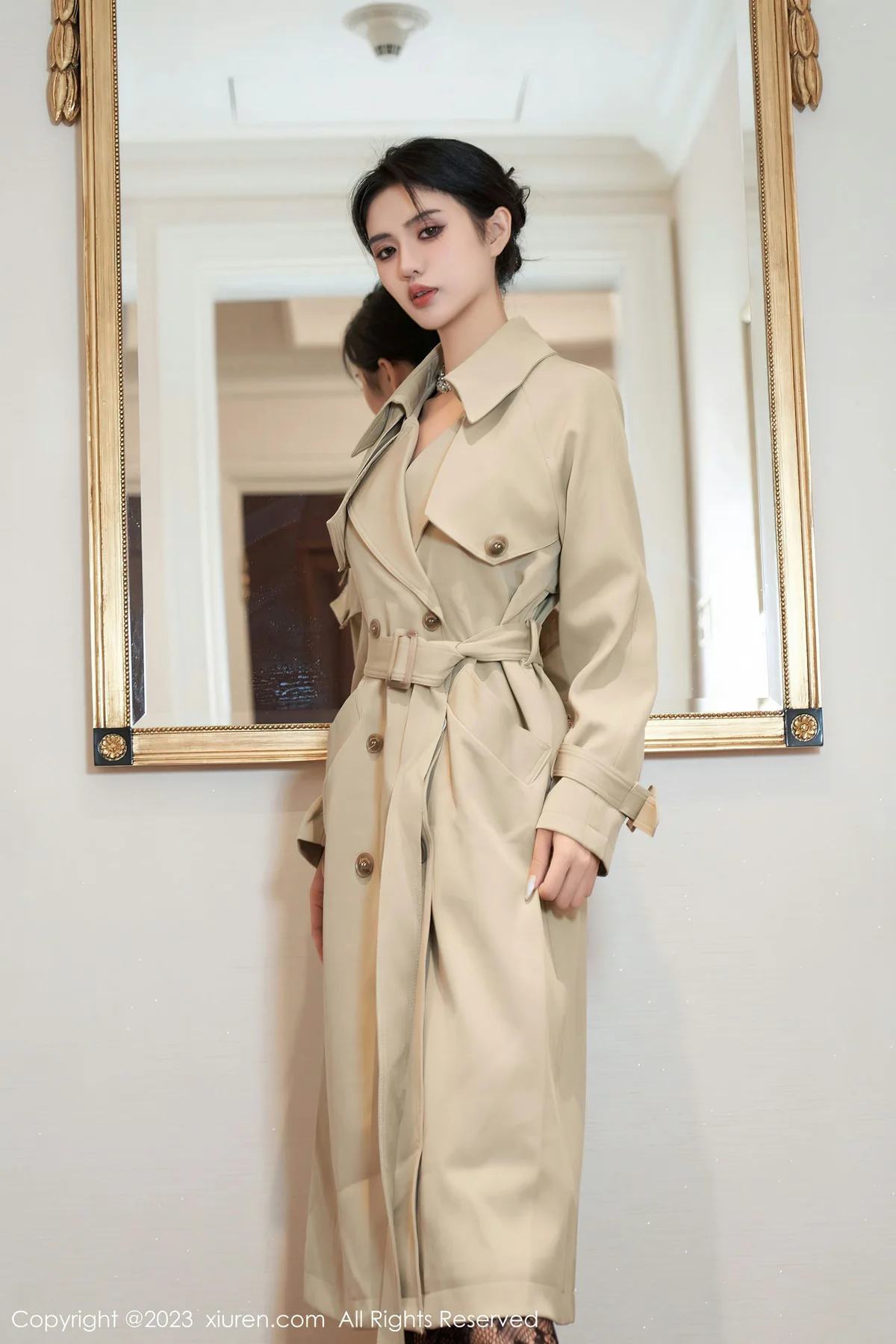 XiuRen 秀人 No.7491  浅浅Danny 黑色蕾丝情趣性感写真2 - 2