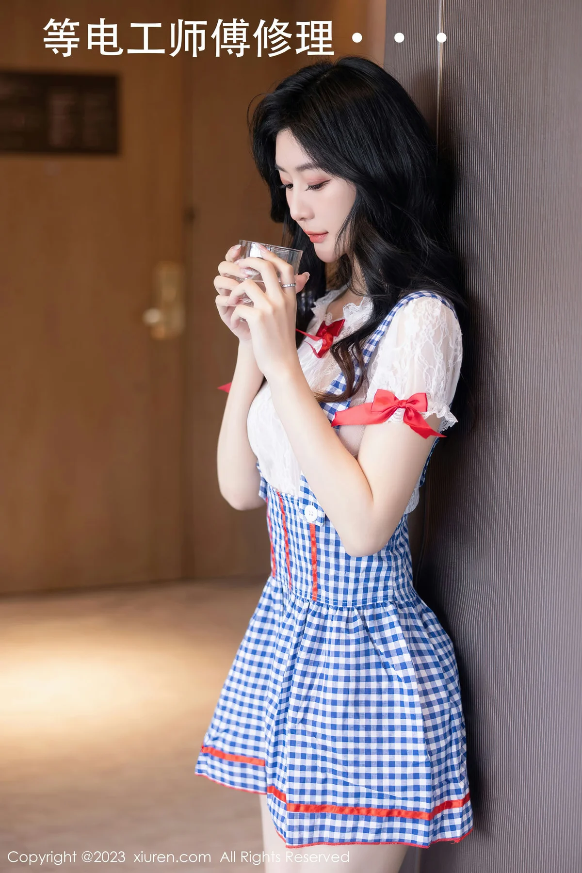 XiuRen 秀人 No.7509  幼幼 格子萝莉裙性感11 - 6