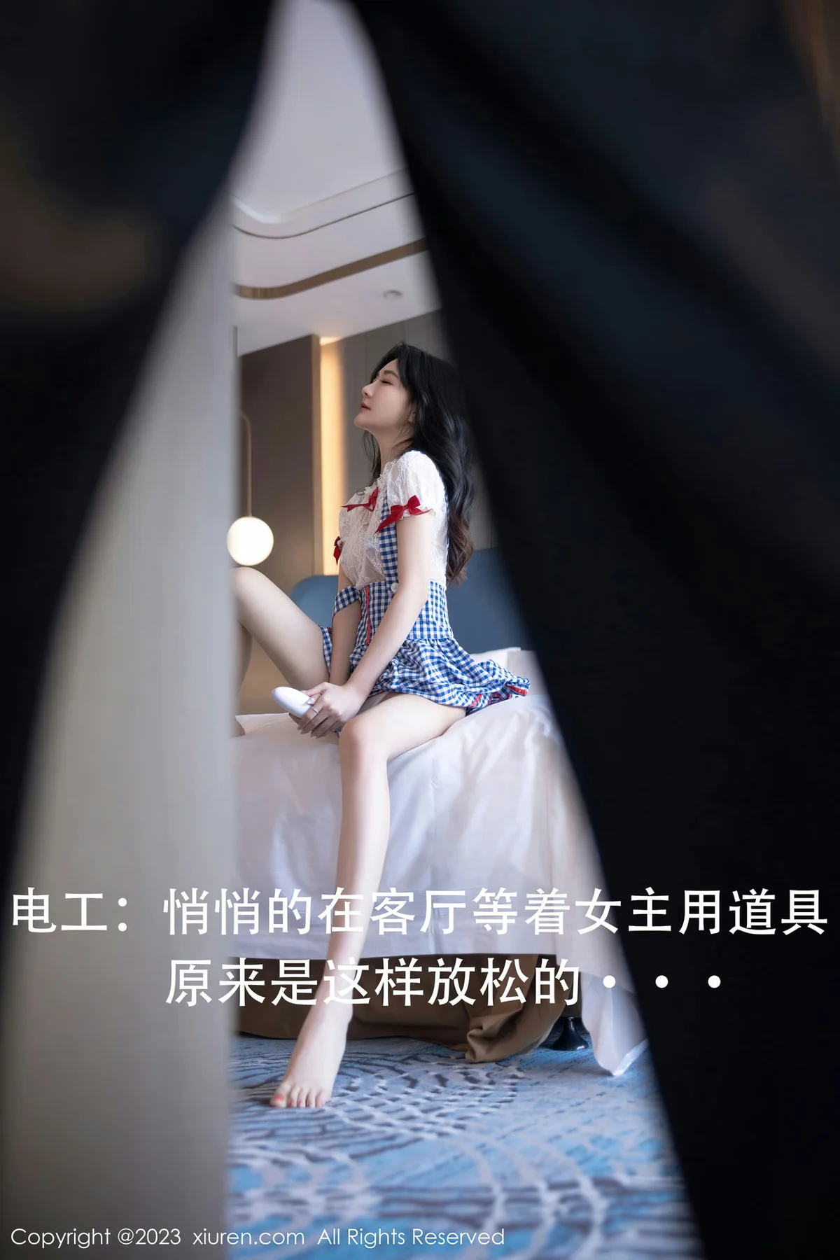 XiuRen 秀人 No.7509  幼幼 格子萝莉裙性感11 - 9