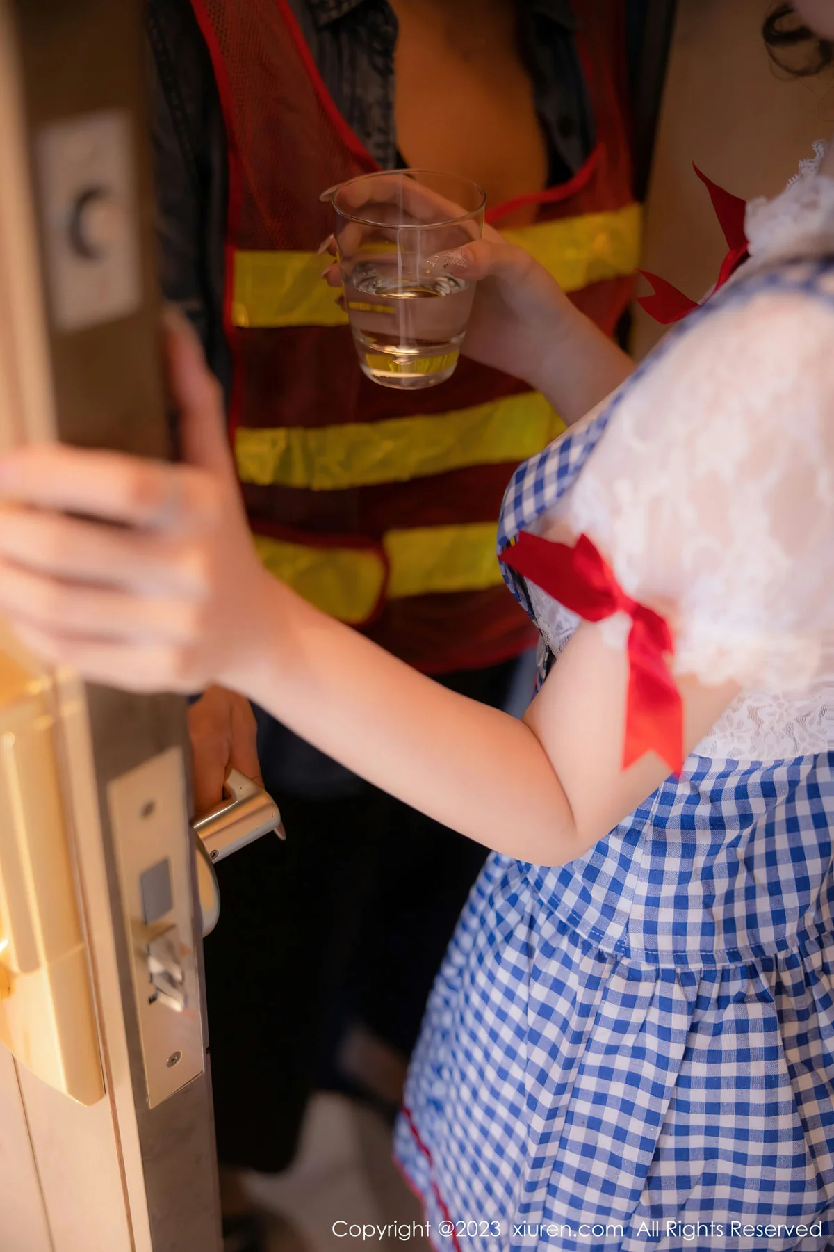 XiuRen 秀人 No.7509  幼幼 格子萝莉裙性感11 - 10