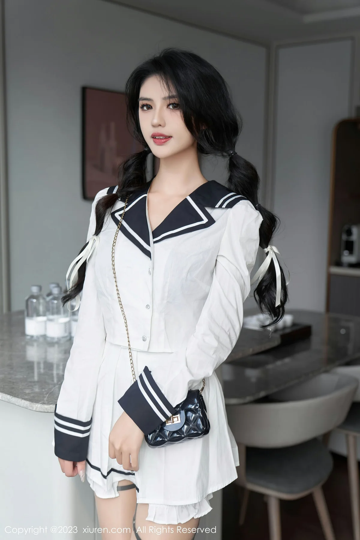 XiuRen 秀人 No.7526  浅浅Danny 紫色蕾丝内衣性感写真3 - 10