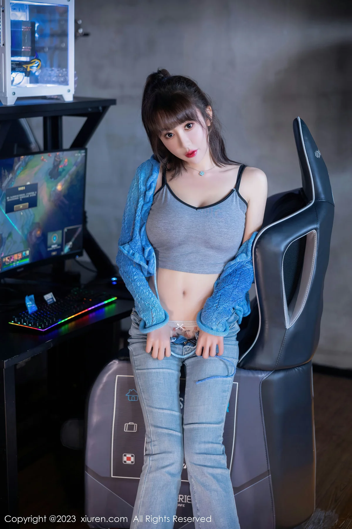 XiuRen 秀人 No.7540  白笑笑 极致美腿性感写真11 - 2