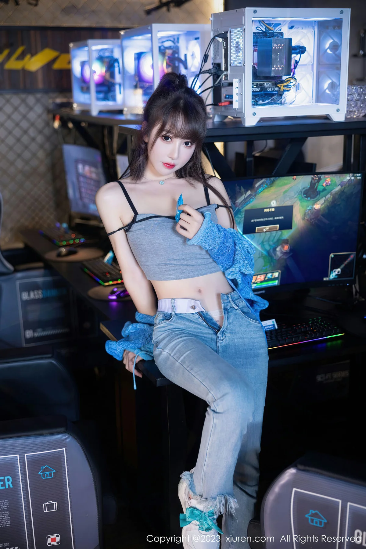 XiuRen 秀人 No.7540  白笑笑 极致美腿性感写真11 - 7