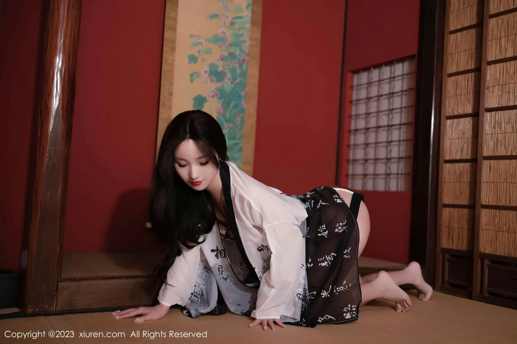 XiuRen 秀人 No.7561 杏子Yada 渐黑日式服饰日本旅拍3 - 3