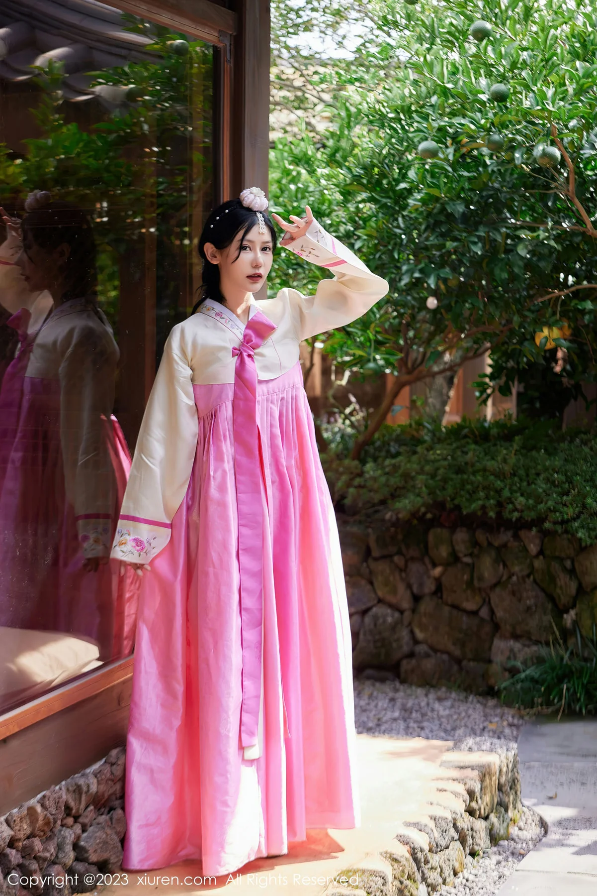 XiuRen 秀人 No.7564 尹甜甜 大长今服饰济州岛旅拍3 - 1