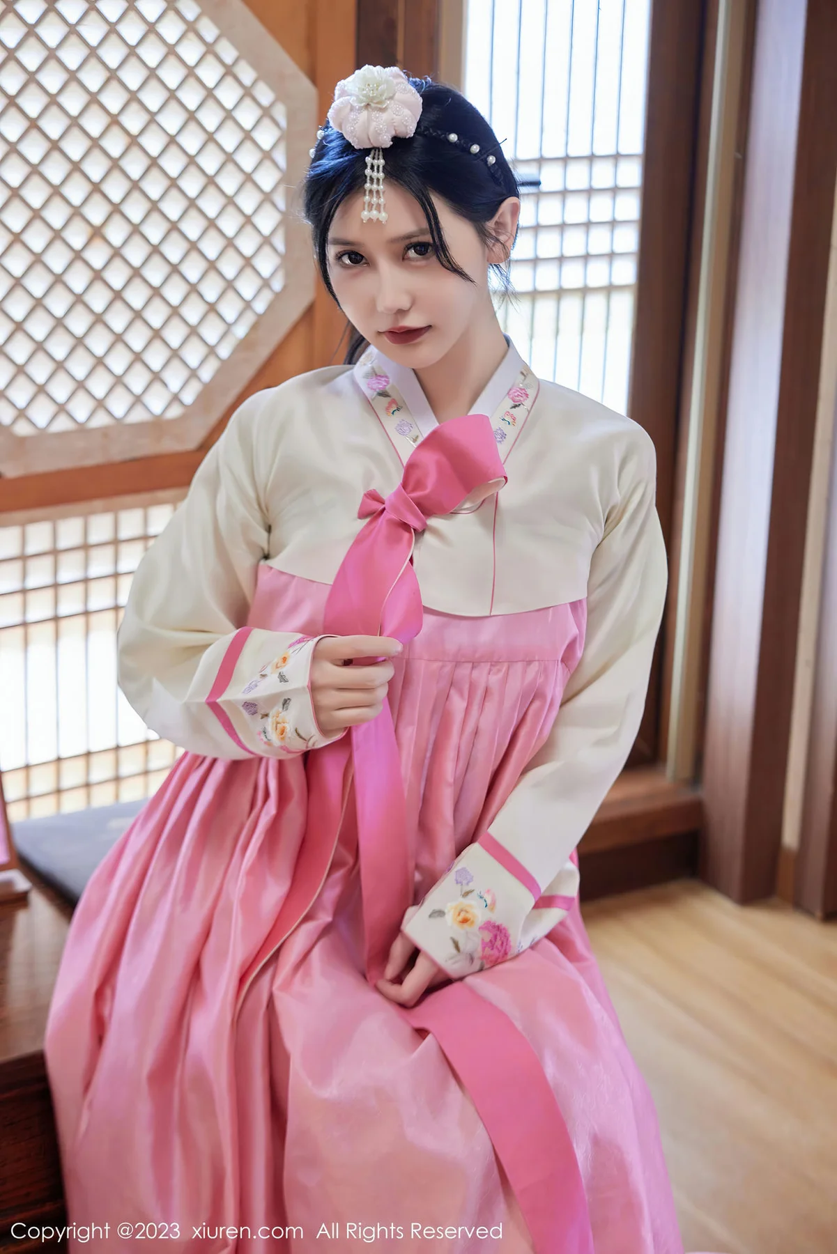 XiuRen 秀人 No.7564 尹甜甜 大长今服饰济州岛旅拍3 - 6