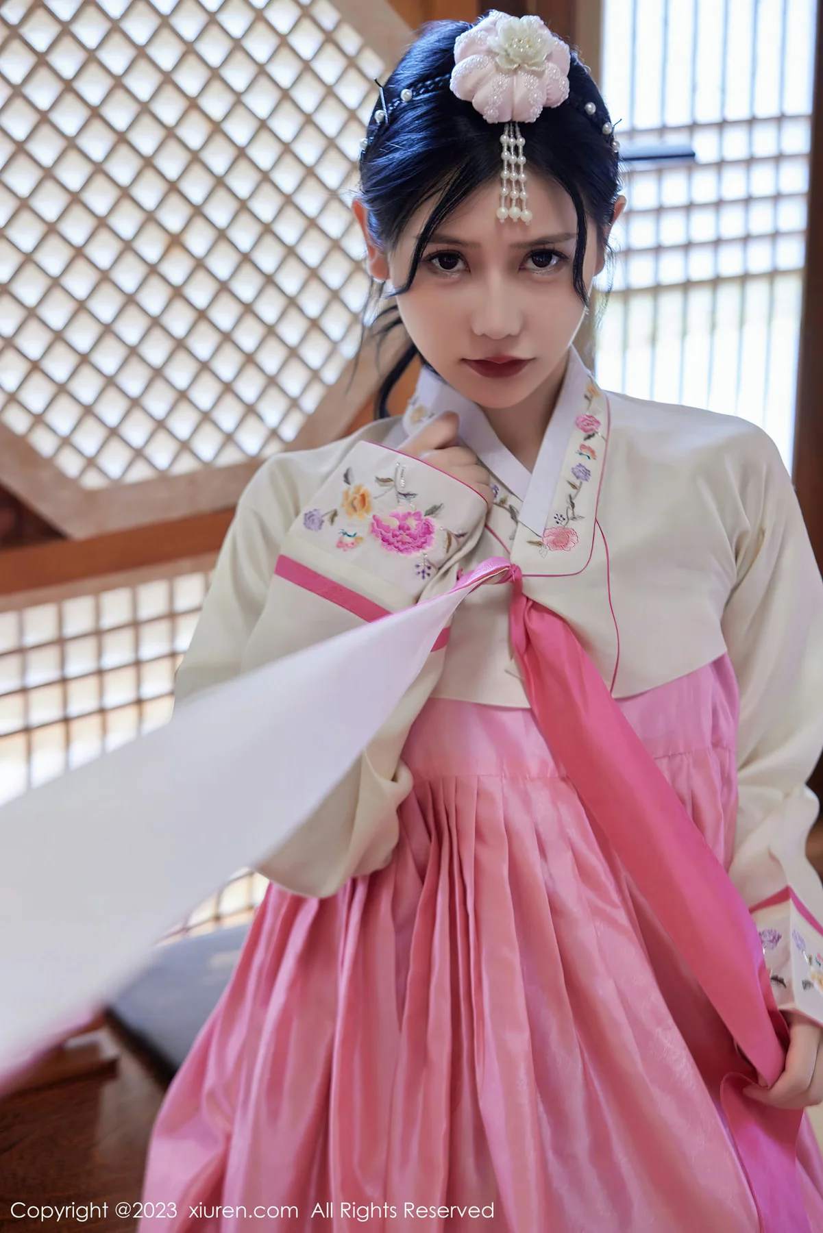 XiuRen 秀人 No.7564 尹甜甜 大长今服饰济州岛旅拍3 - 7