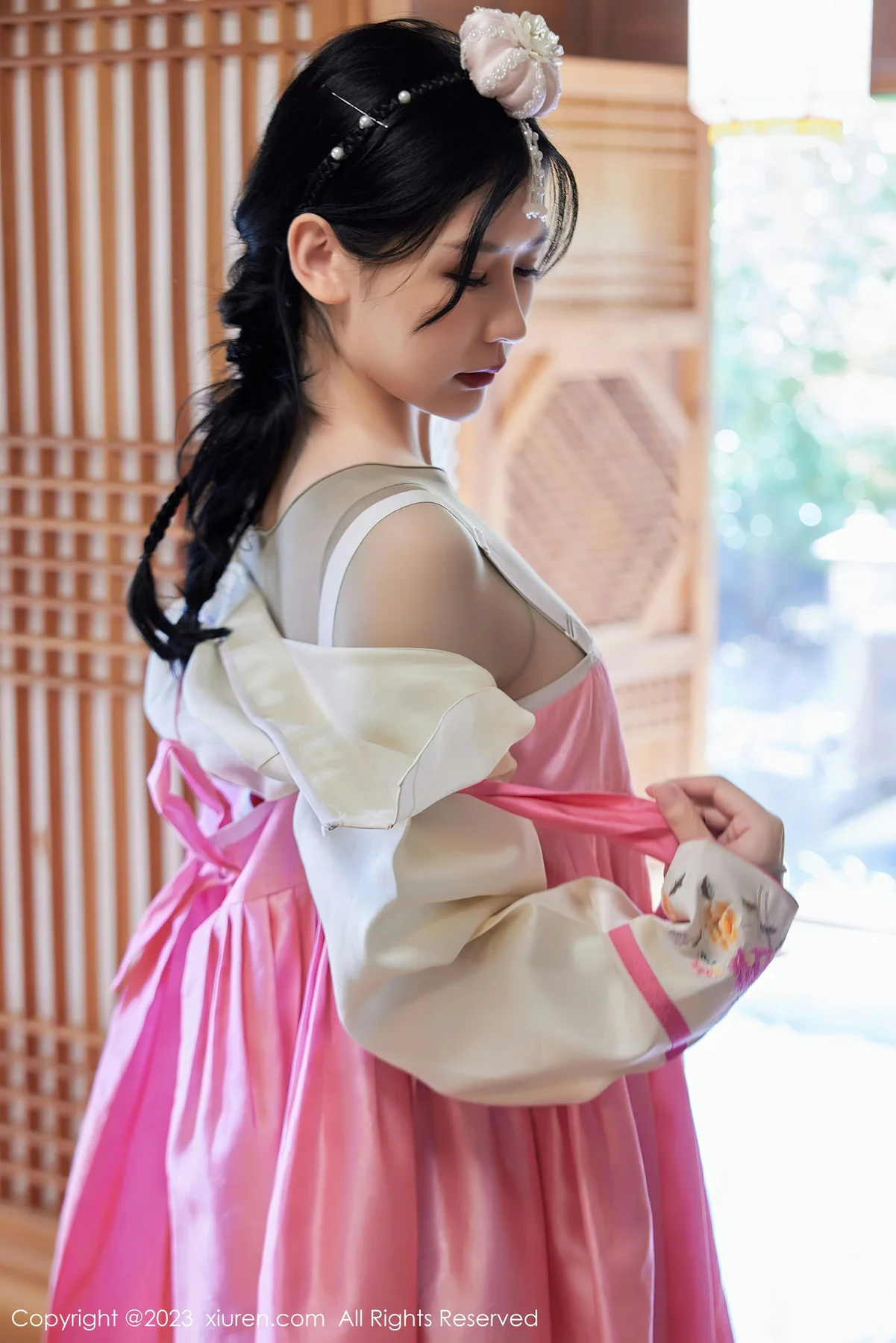 XiuRen 秀人 No.7564 尹甜甜 大长今服饰济州岛旅拍3 - 10