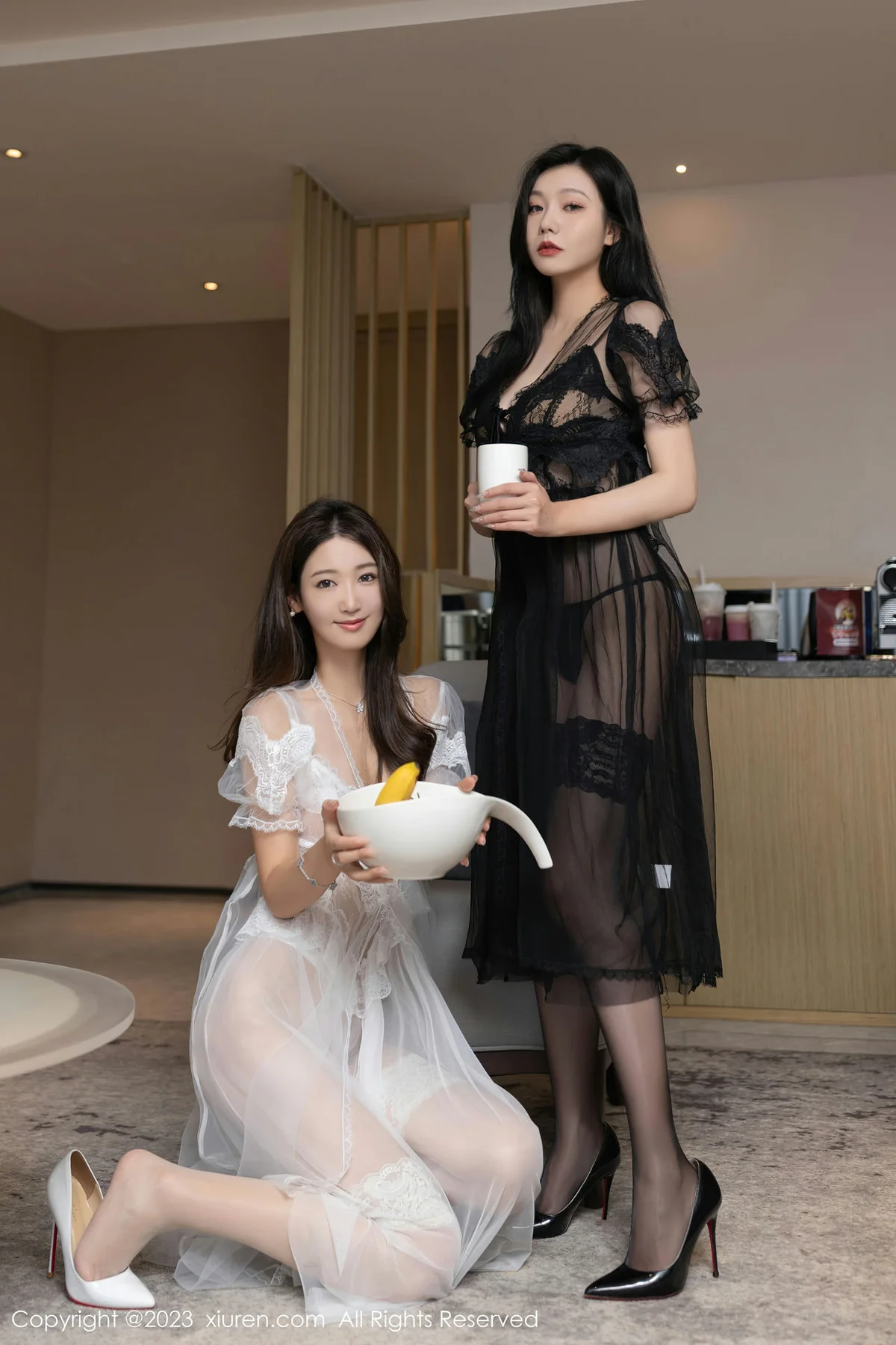 XiuRen 秀人 No.7578 唐安琪和安然anran模特合集写真111 - 1