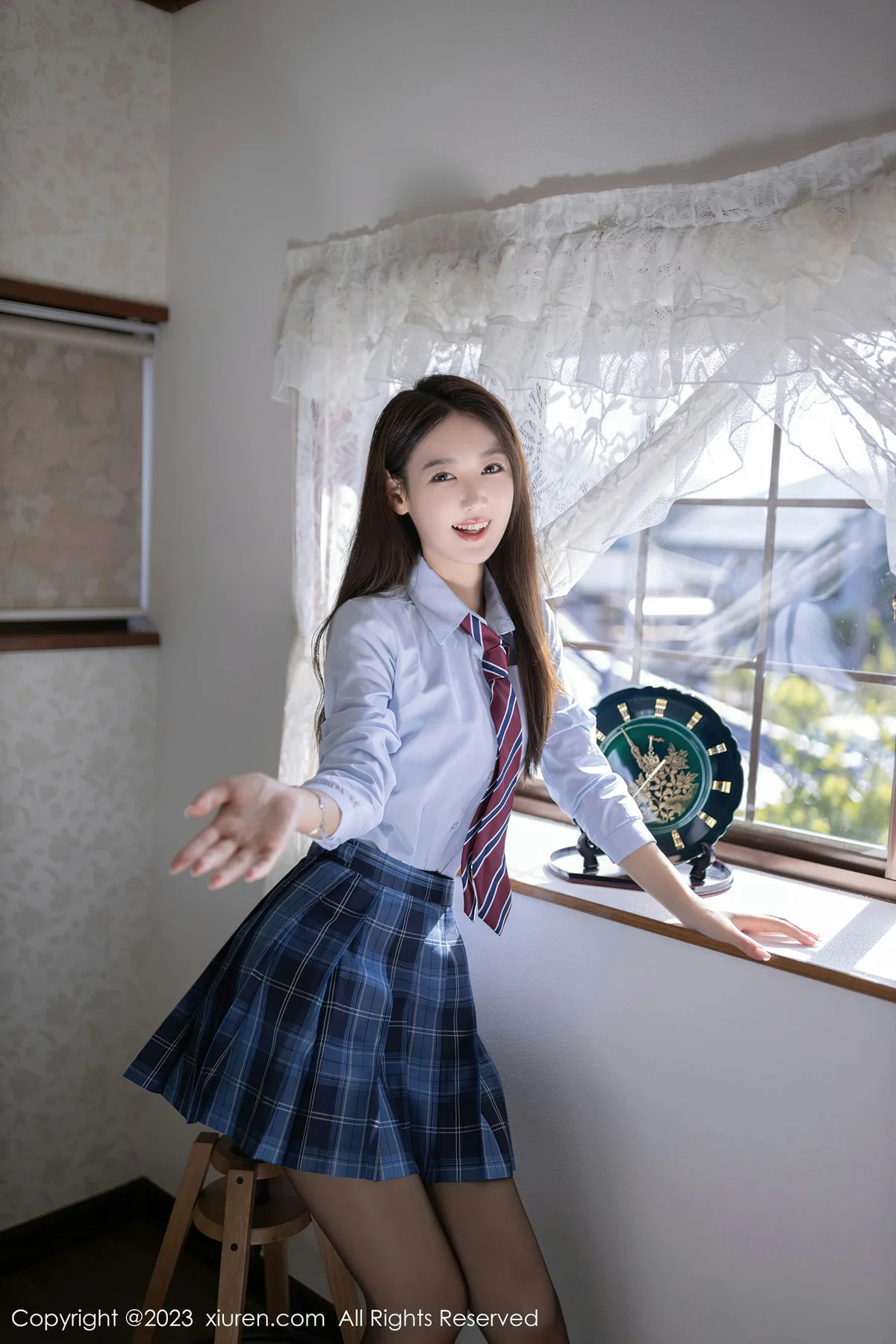 XiuRen 秀人 No.7585  唐安琪 清纯jk短裙内衣日本旅拍111 - 5