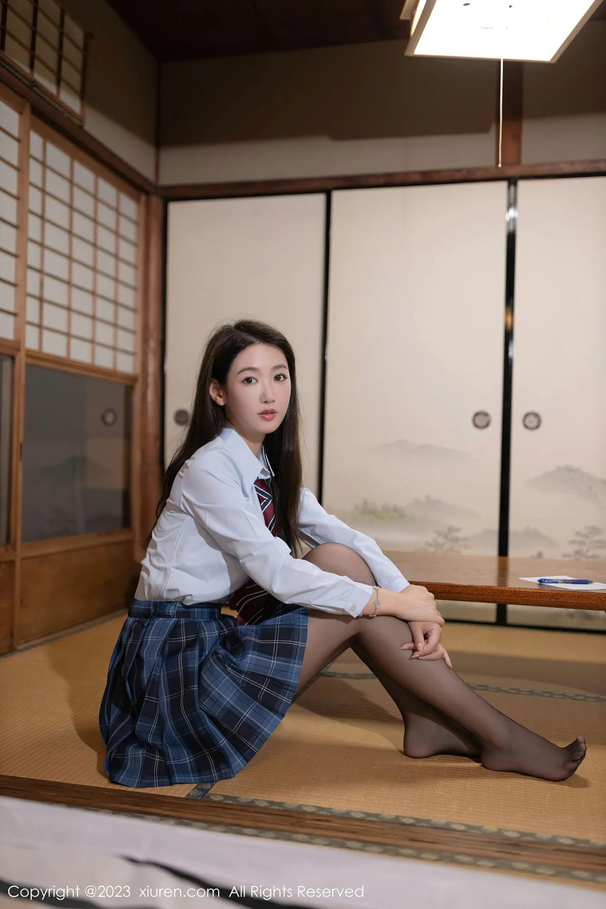 XiuRen 秀人 No.7585  唐安琪 清纯jk短裙内衣日本旅拍111 - 9