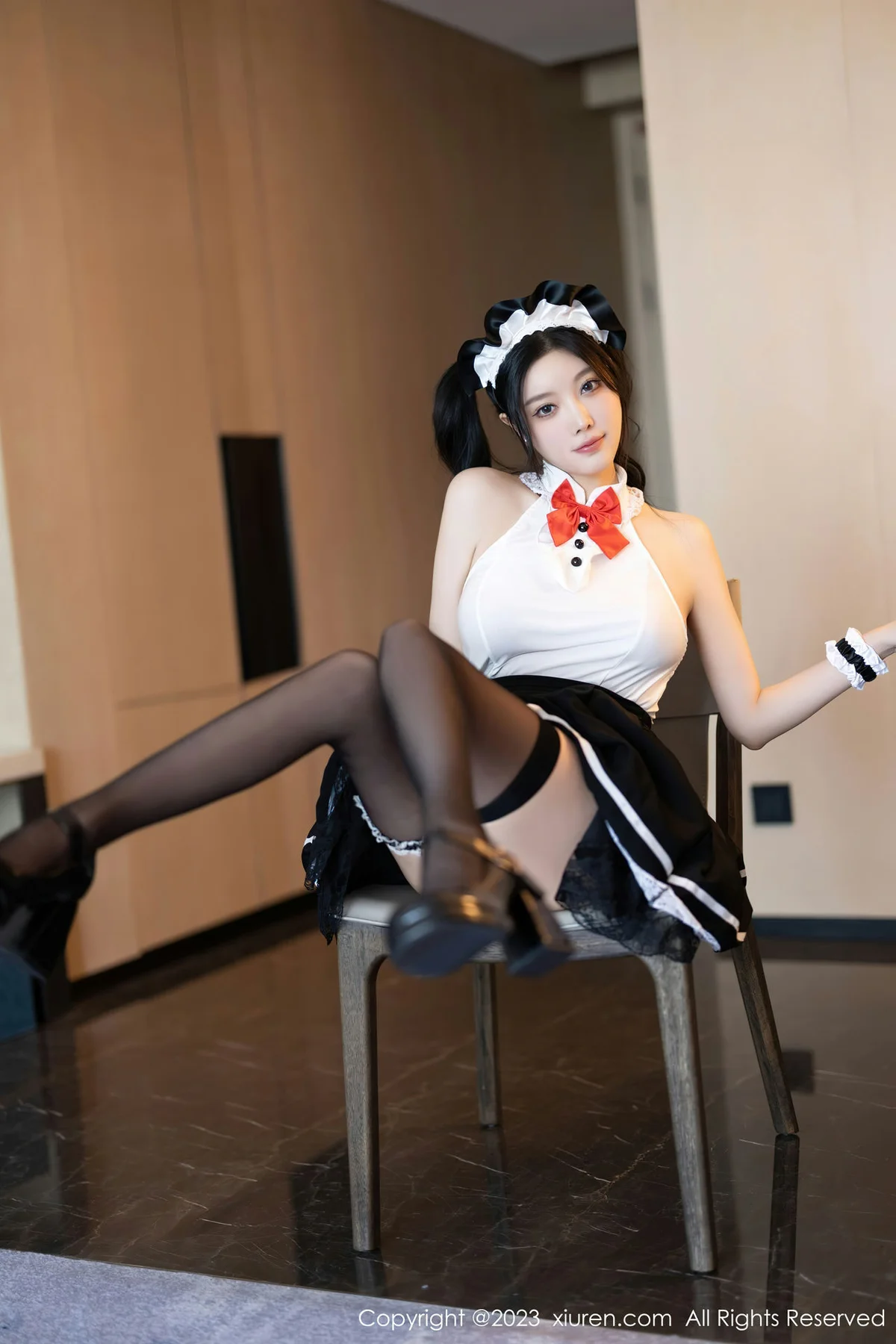 XiuRen 秀人 No.7590  杨晨晨Yome 白色蕾丝内衣性感写真2 - 5