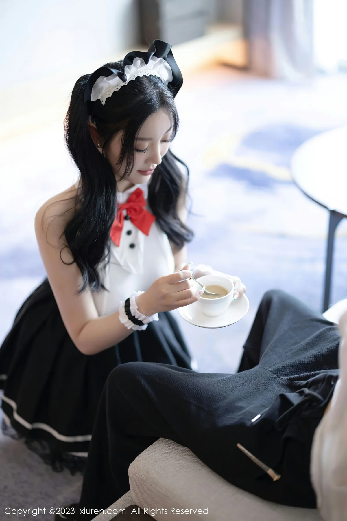 XiuRen 秀人 No.7590  杨晨晨Yome 白色蕾丝内衣性感写真2 - 10