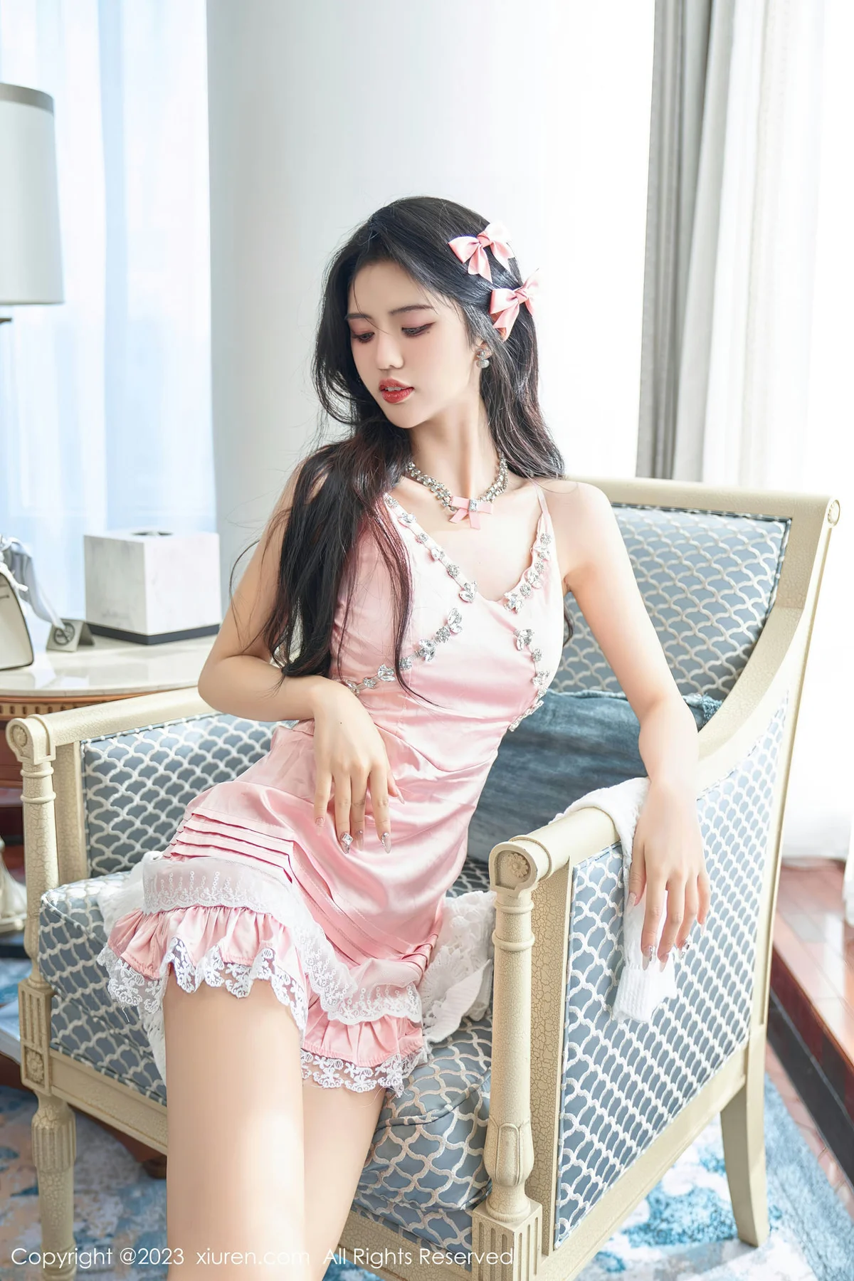 XiuRen 秀人 No.7595  浅浅Danny 视觉享受性感写真 - 9