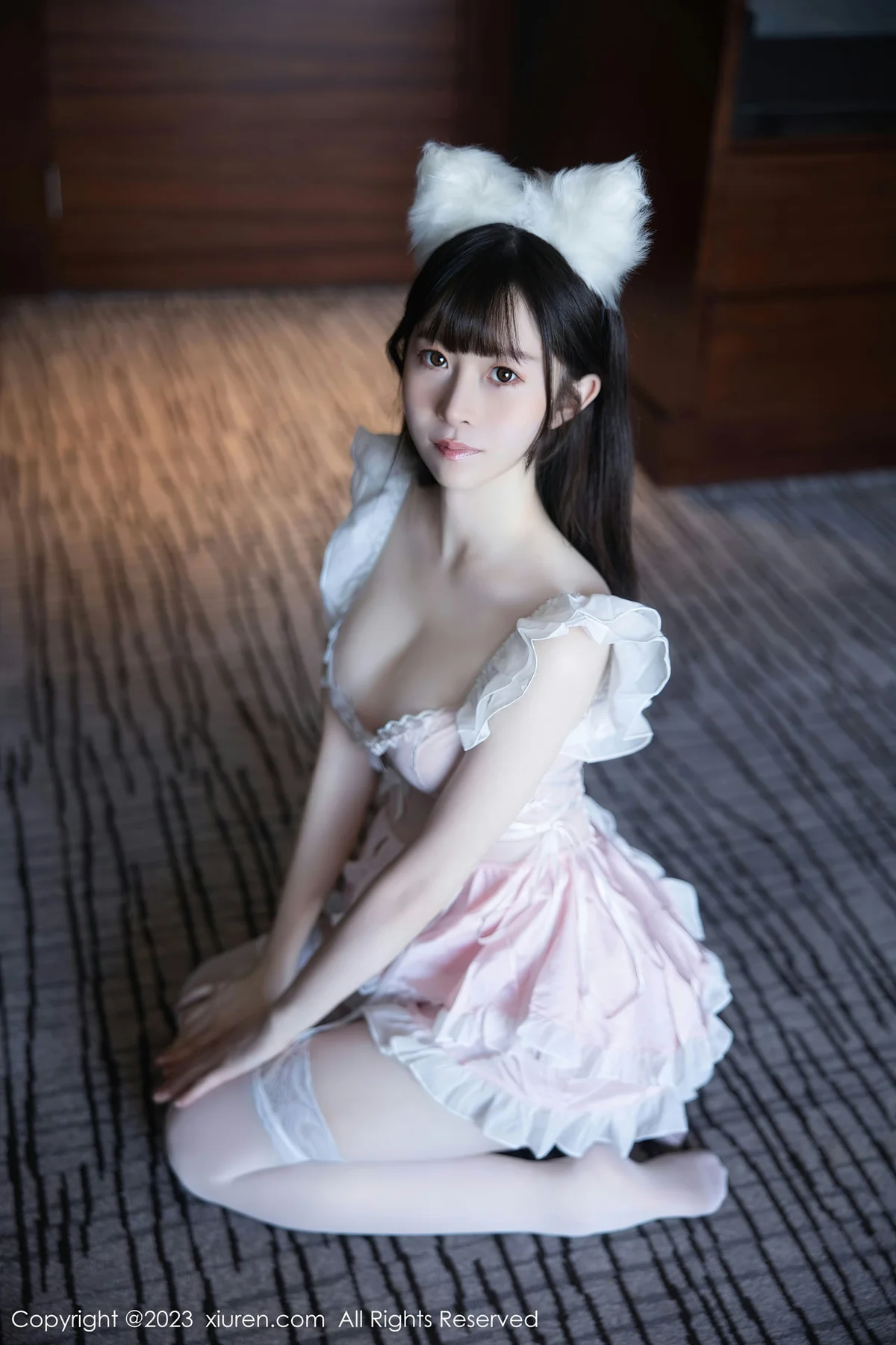 XiuRen 秀人 No.7602  林悠悠 情趣服饰性感写真1 - 10