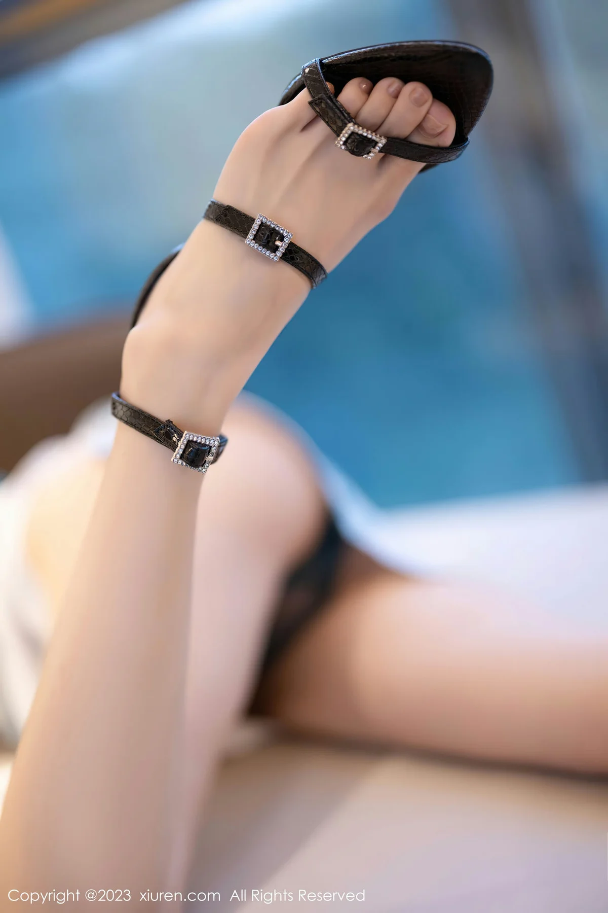 XiuRen 秀人 No.7605  林星阑 图案旗袍性感写真1 - 8