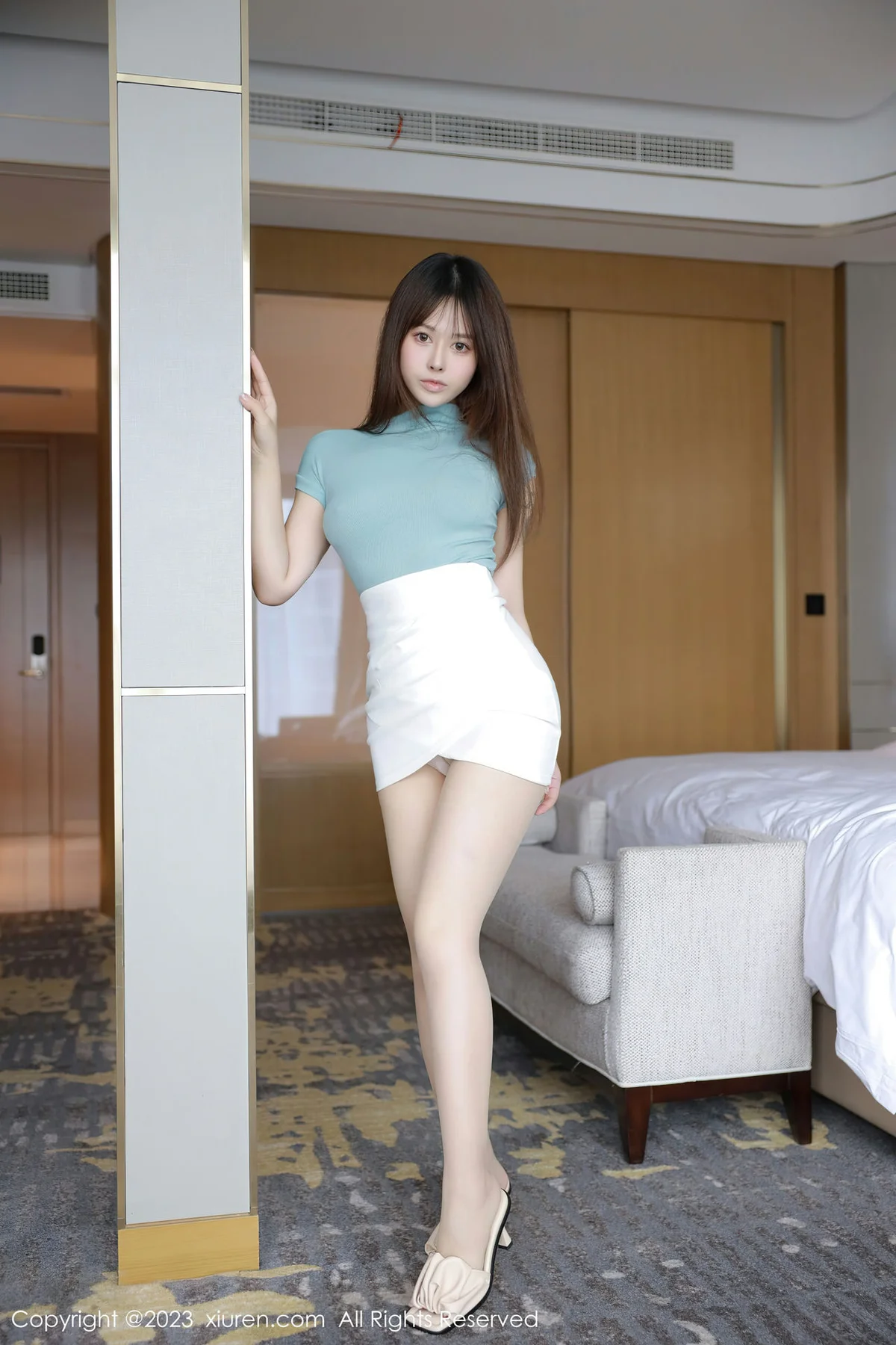 XiuRen 秀人 No.7608  Evelyn艾莉 情趣睡裙南京心愿写真3 - 8