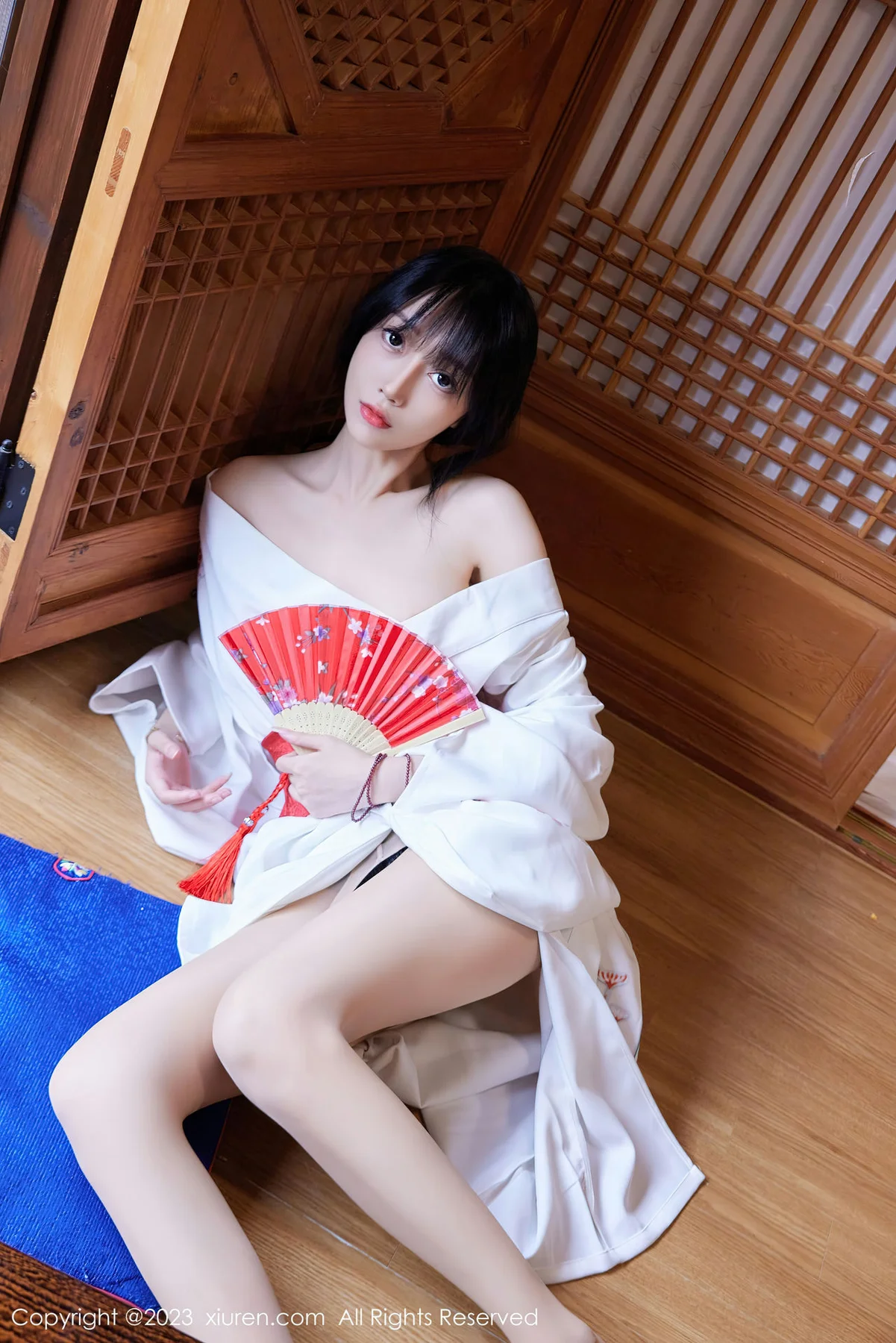 XiuRen 秀人 No.7610  玥儿玥er 白色日式和服济州岛旅拍33 - 7