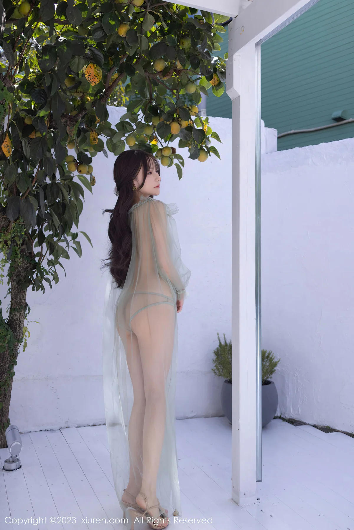 XiuRen 秀人 No.7614  鱼子酱Fish 薄纱长裙日本旅拍11 - 3