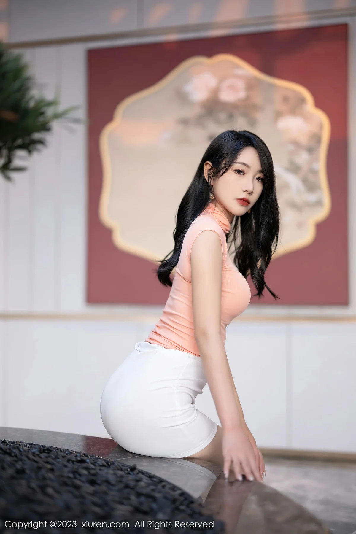 XiuRen 秀人 No.7619  苏苏阿 浅色内衣性感写真33 - 8