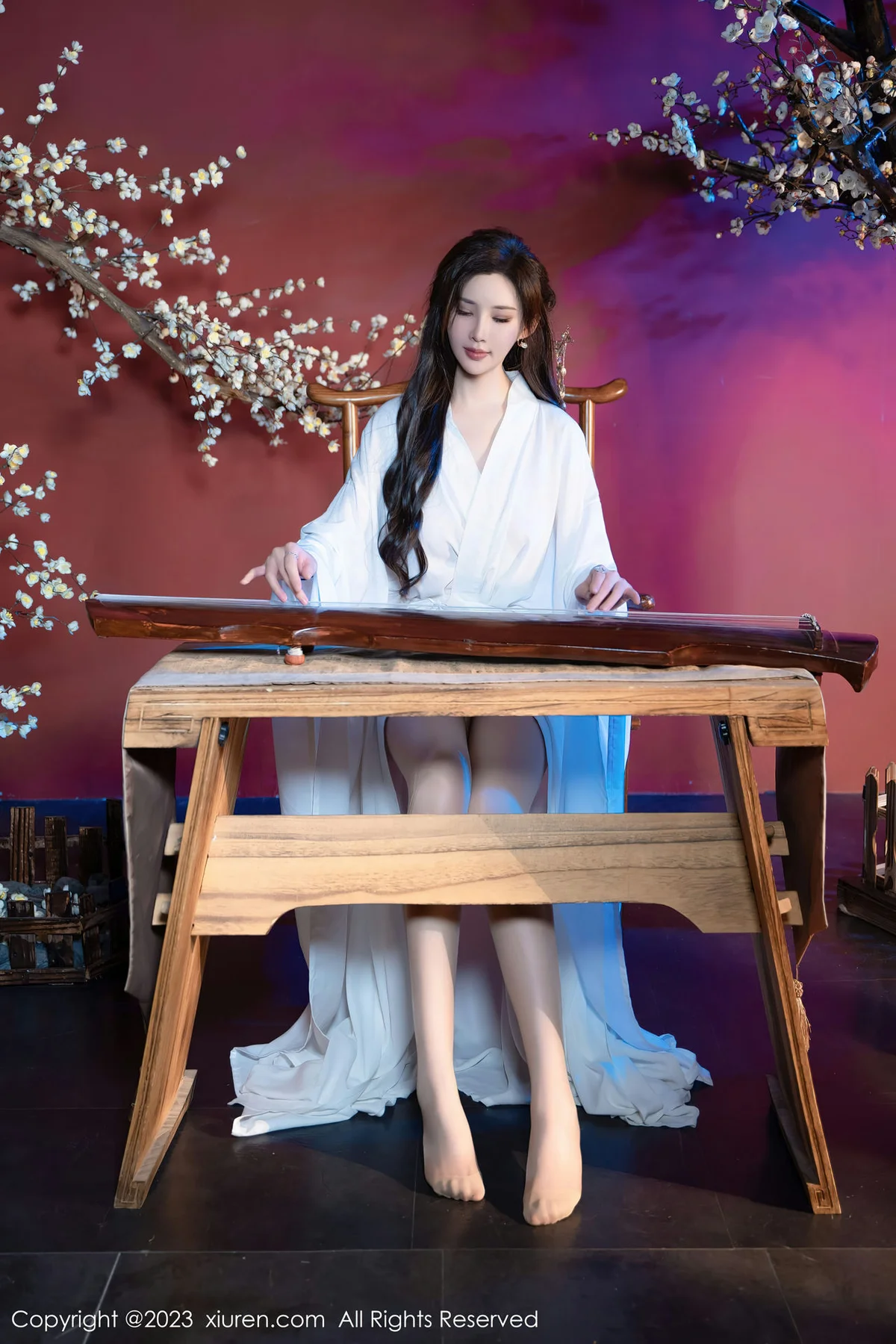 XiuRen 秀人 No.7625  Carol周妍希 白色汉服性感写真22 - 6