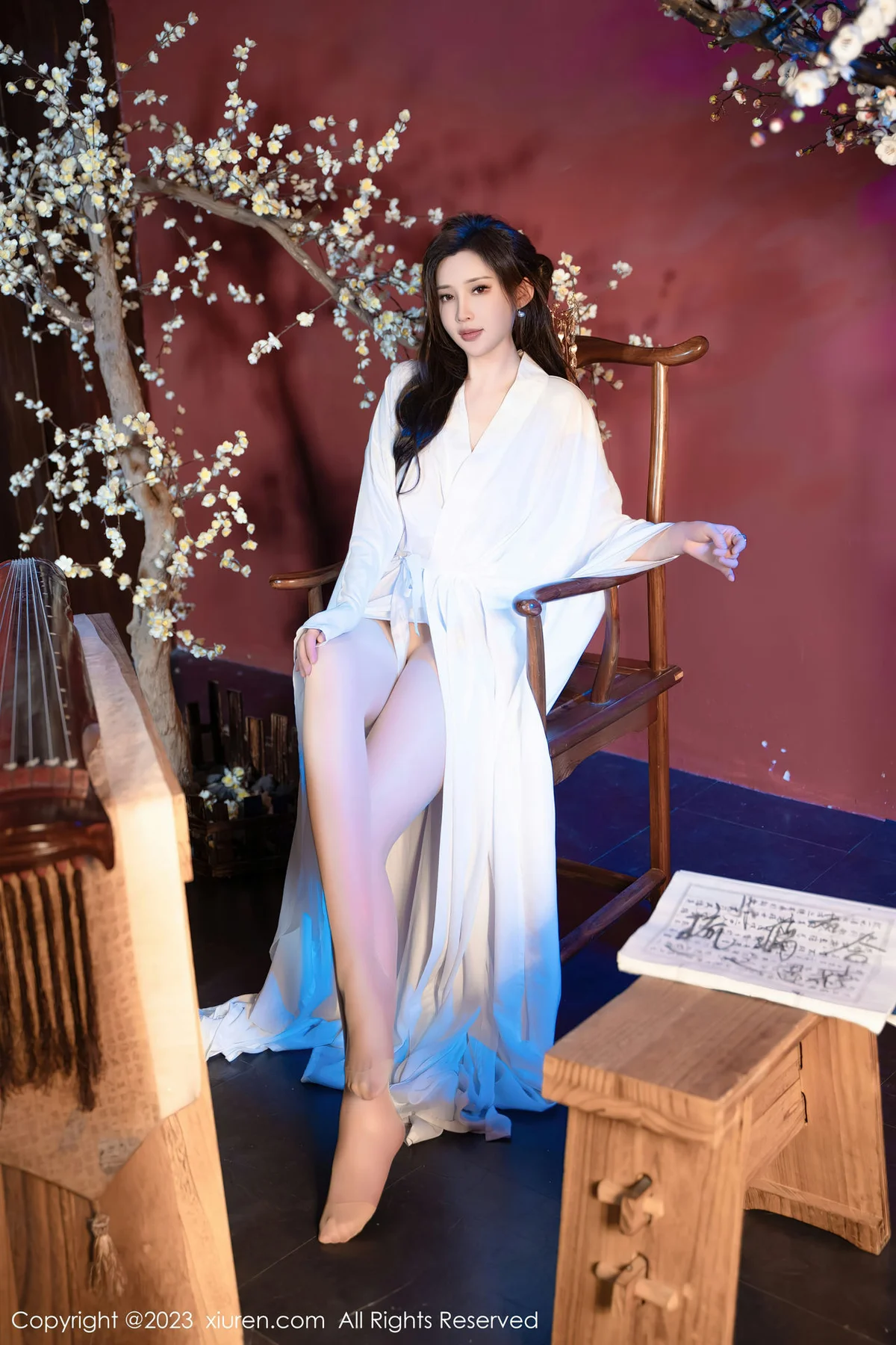 XiuRen 秀人 No.7625  Carol周妍希 白色汉服性感写真22 - 10