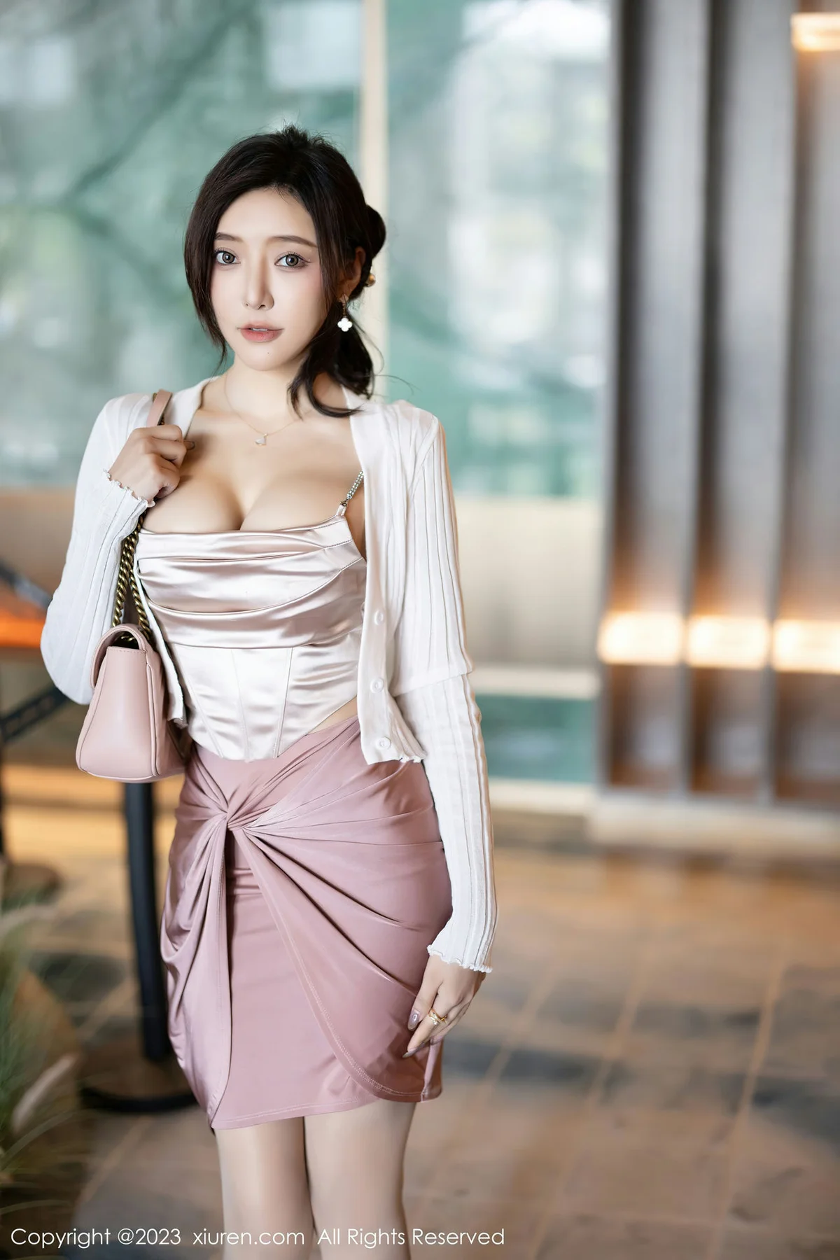 XiuRen 秀人 No.7640  王馨瑶yanni 魅惑黑丝性感写真11 - 1