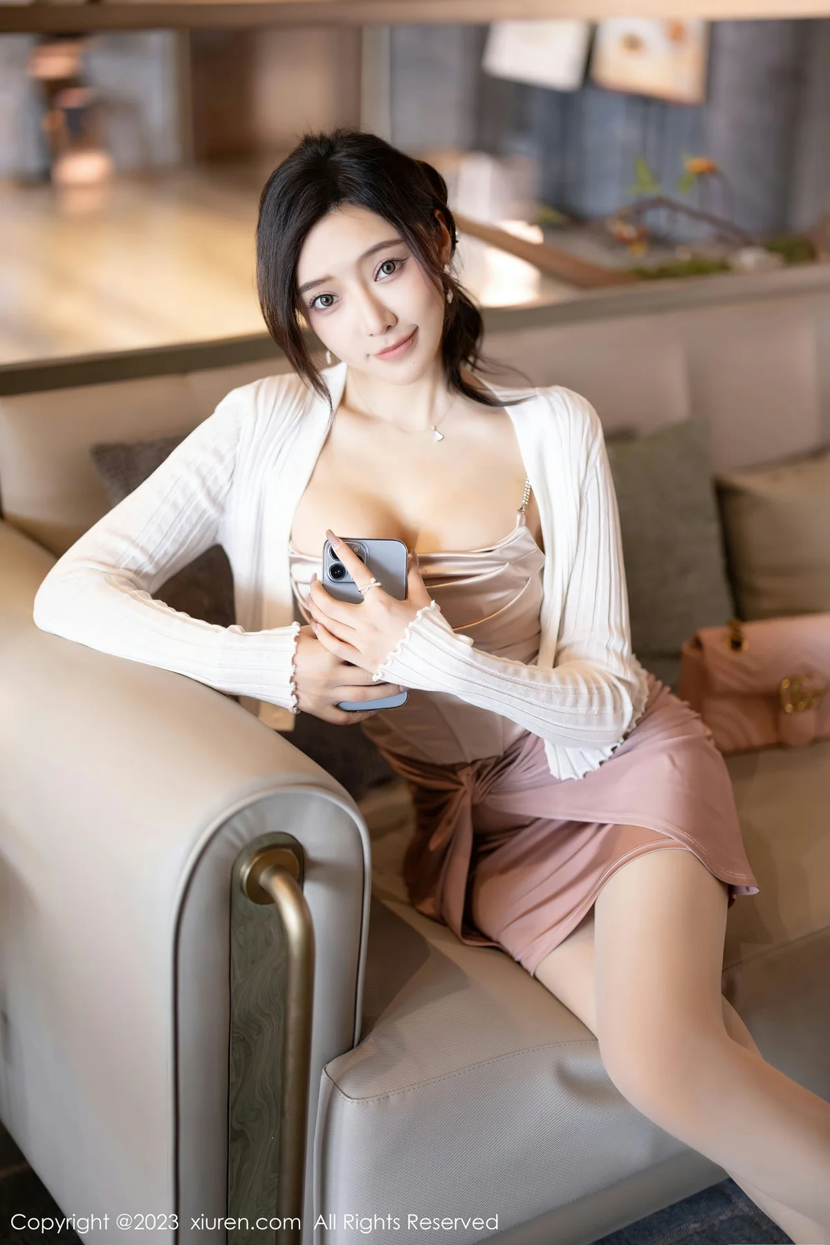 XiuRen 秀人 No.7640  王馨瑶yanni 魅惑黑丝性感写真11 - 1