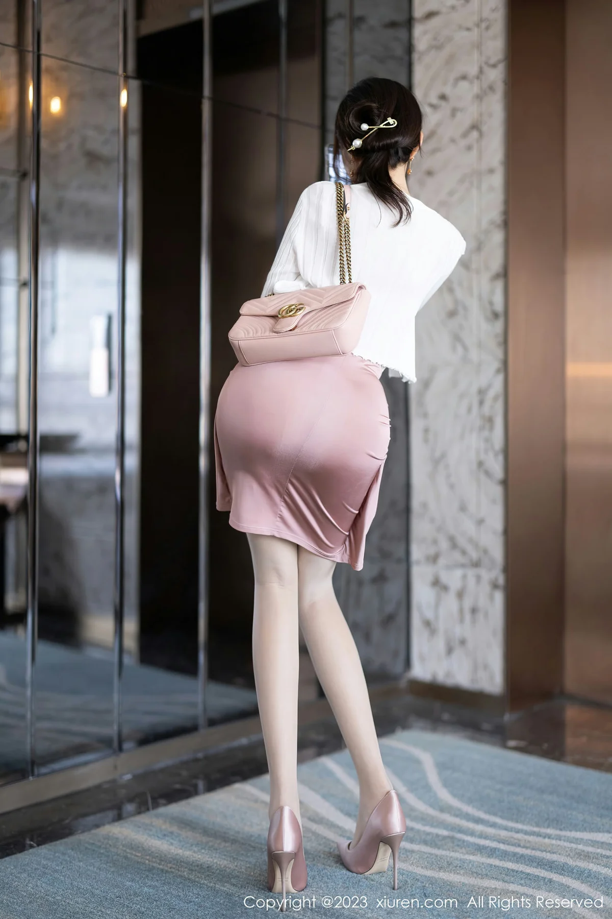 XiuRen 秀人 No.7640  王馨瑶yanni 魅惑黑丝性感写真11 - 9