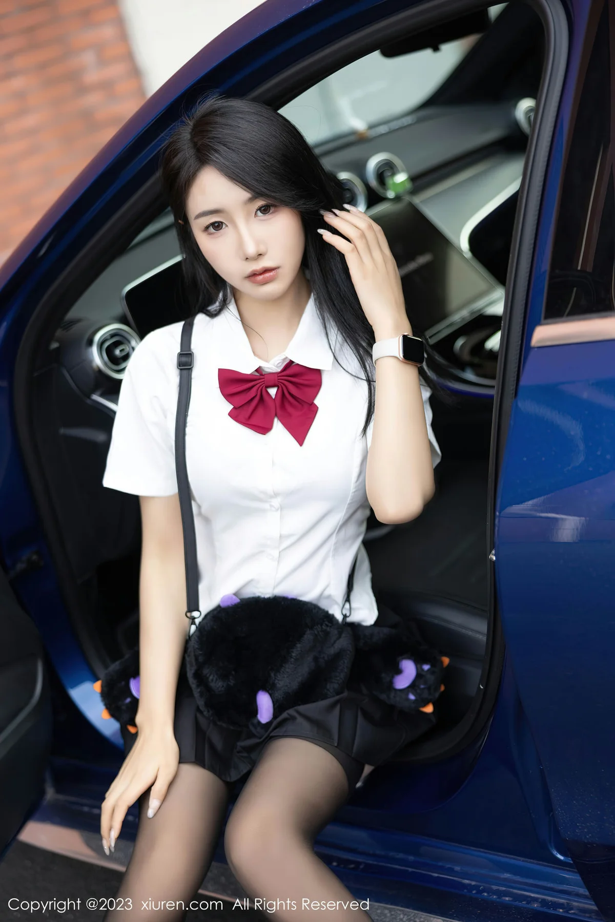 XiuRen 秀人 No.7653  苏苏阿 魅惑黑丝性感写真33 - 1