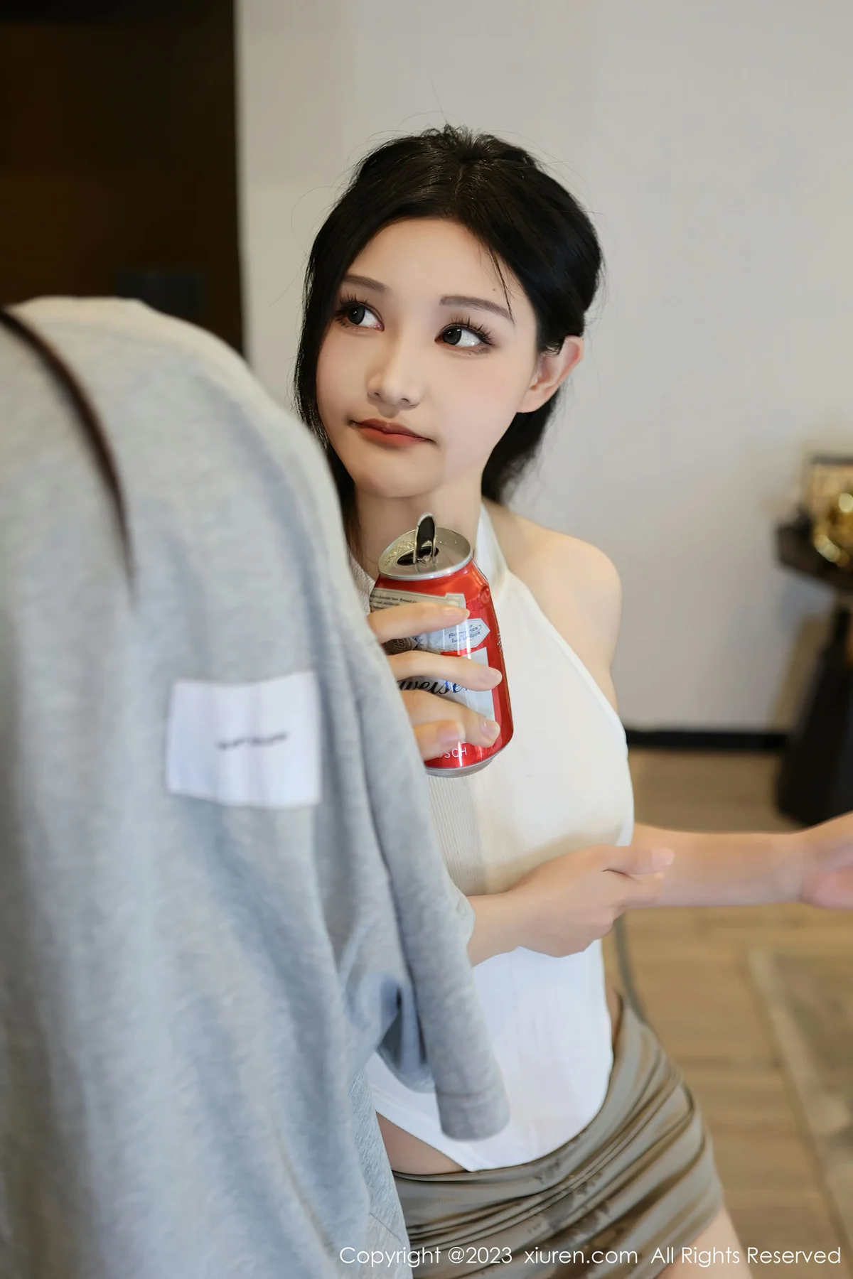 XiuRen 秀人 No.7663  大橘BBKira 首套写真连衣短裙 - 8