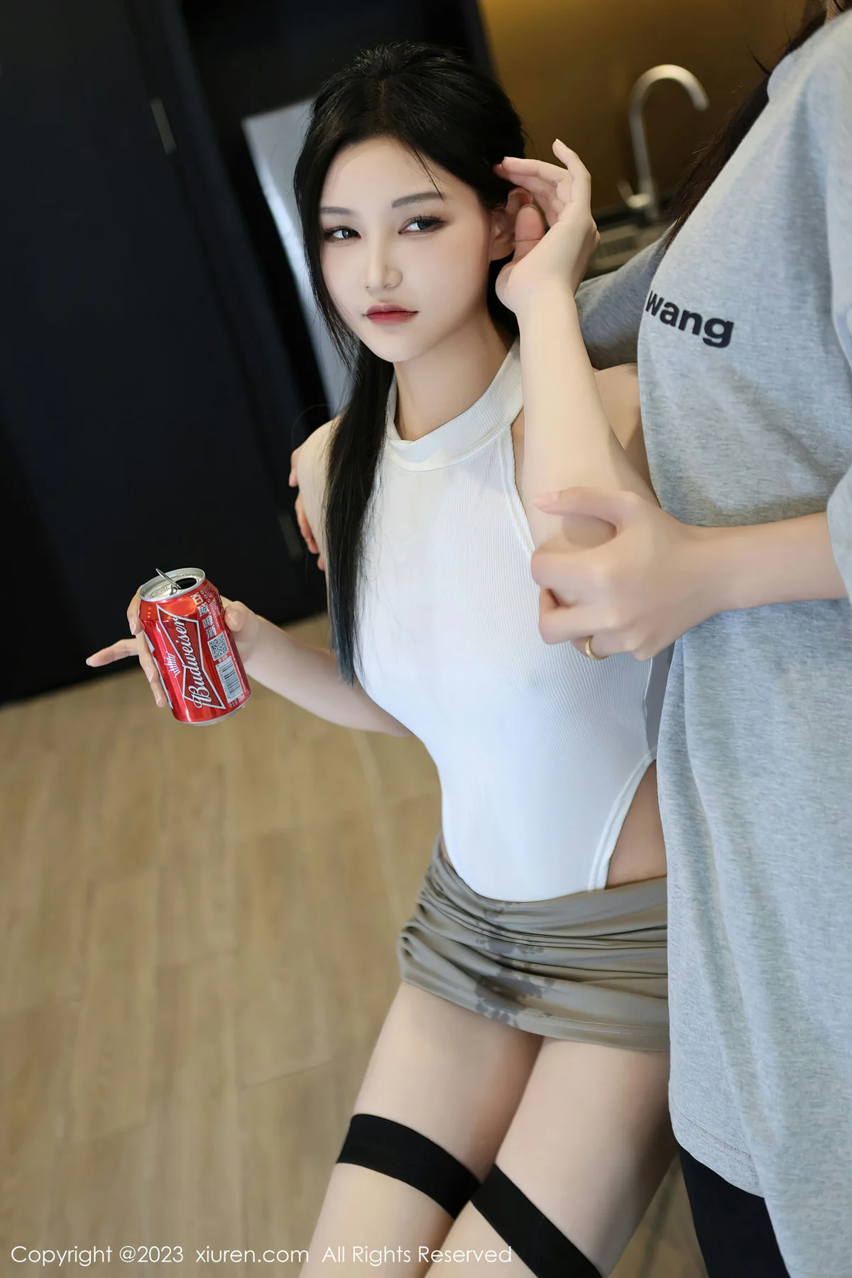 XiuRen 秀人 No.7663  大橘BBKira 首套写真连衣短裙 - 4