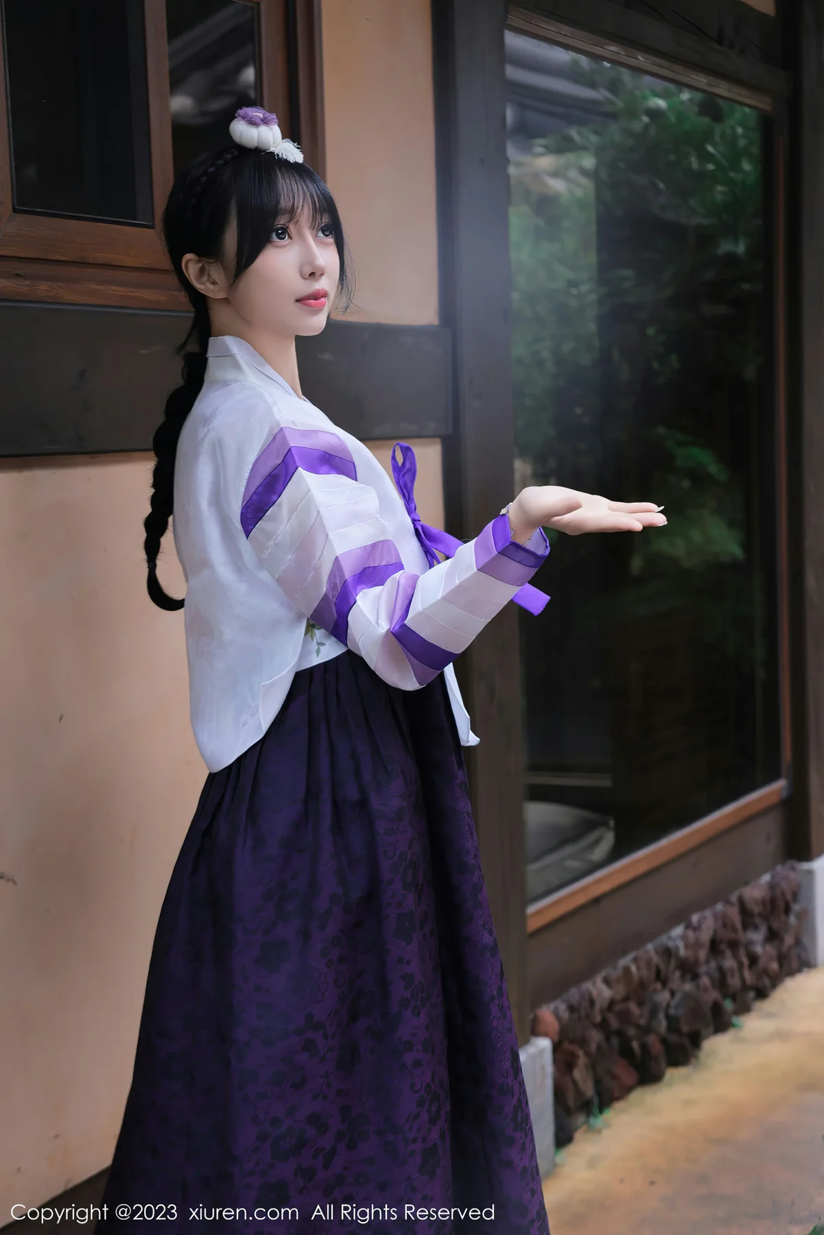 XiuRen 秀人 No.7677  玥儿玥er 大长今服饰济州岛旅拍 - 1