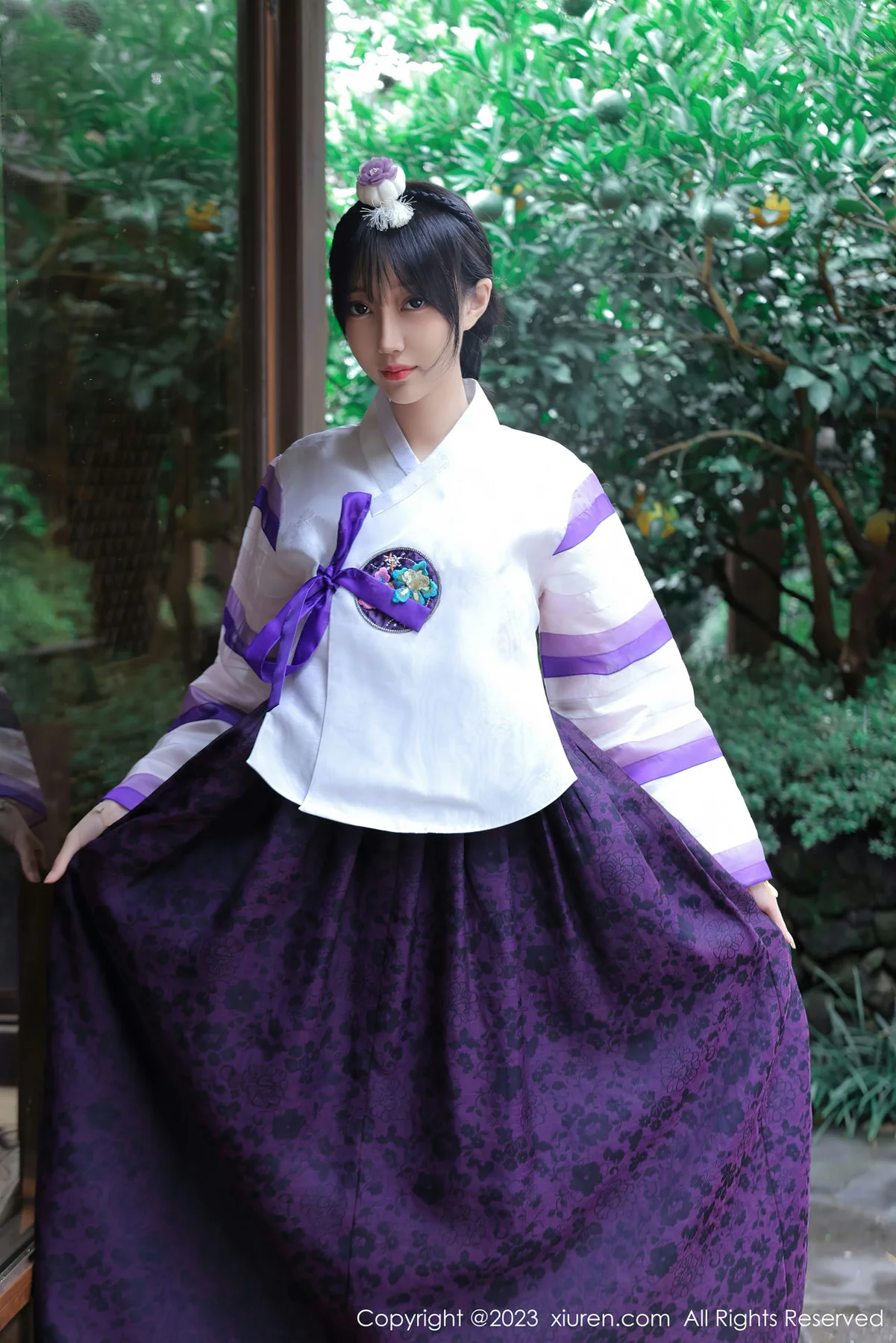 XiuRen 秀人 No.7677  玥儿玥er 大长今服饰济州岛旅拍 - 3