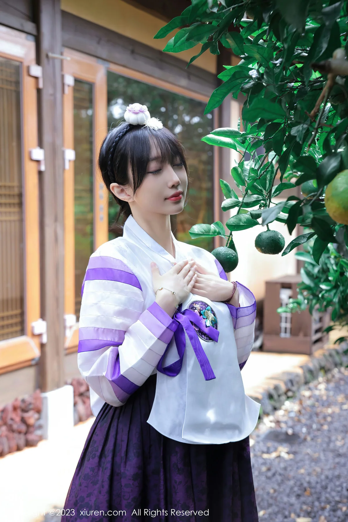 XiuRen 秀人 No.7677  玥儿玥er 大长今服饰济州岛旅拍 - 5