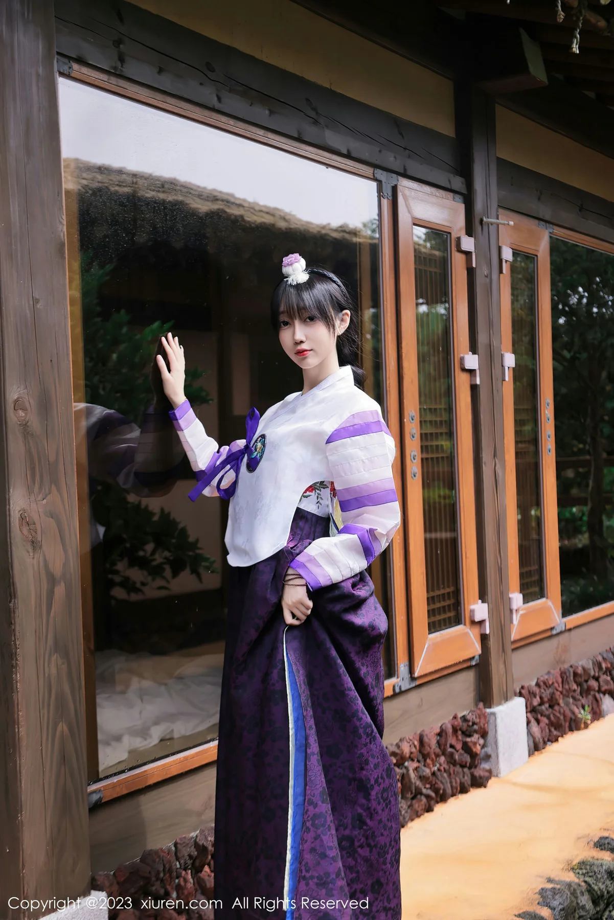 XiuRen 秀人 No.7677  玥儿玥er 大长今服饰济州岛旅拍 - 7