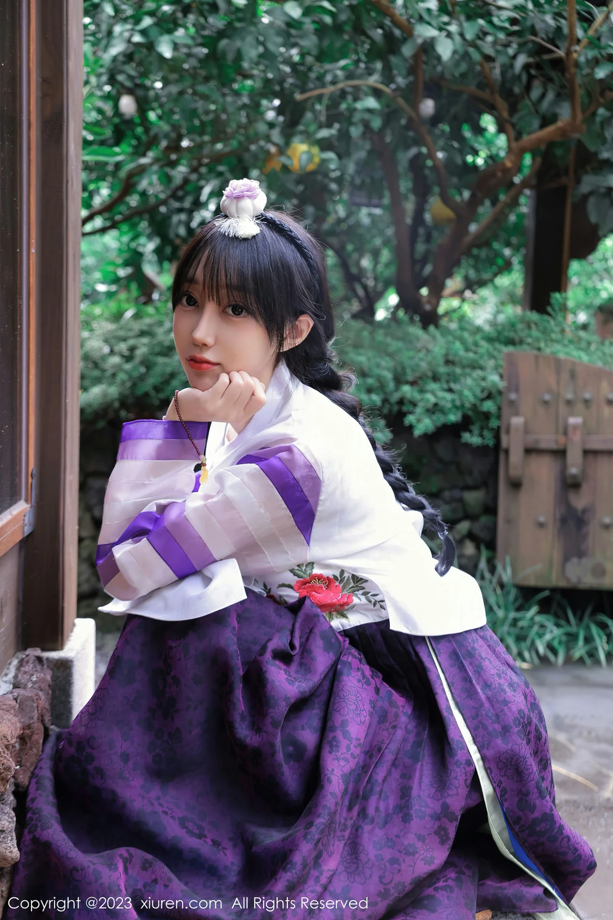 XiuRen 秀人 No.7677  玥儿玥er 大长今服饰济州岛旅拍 - 10