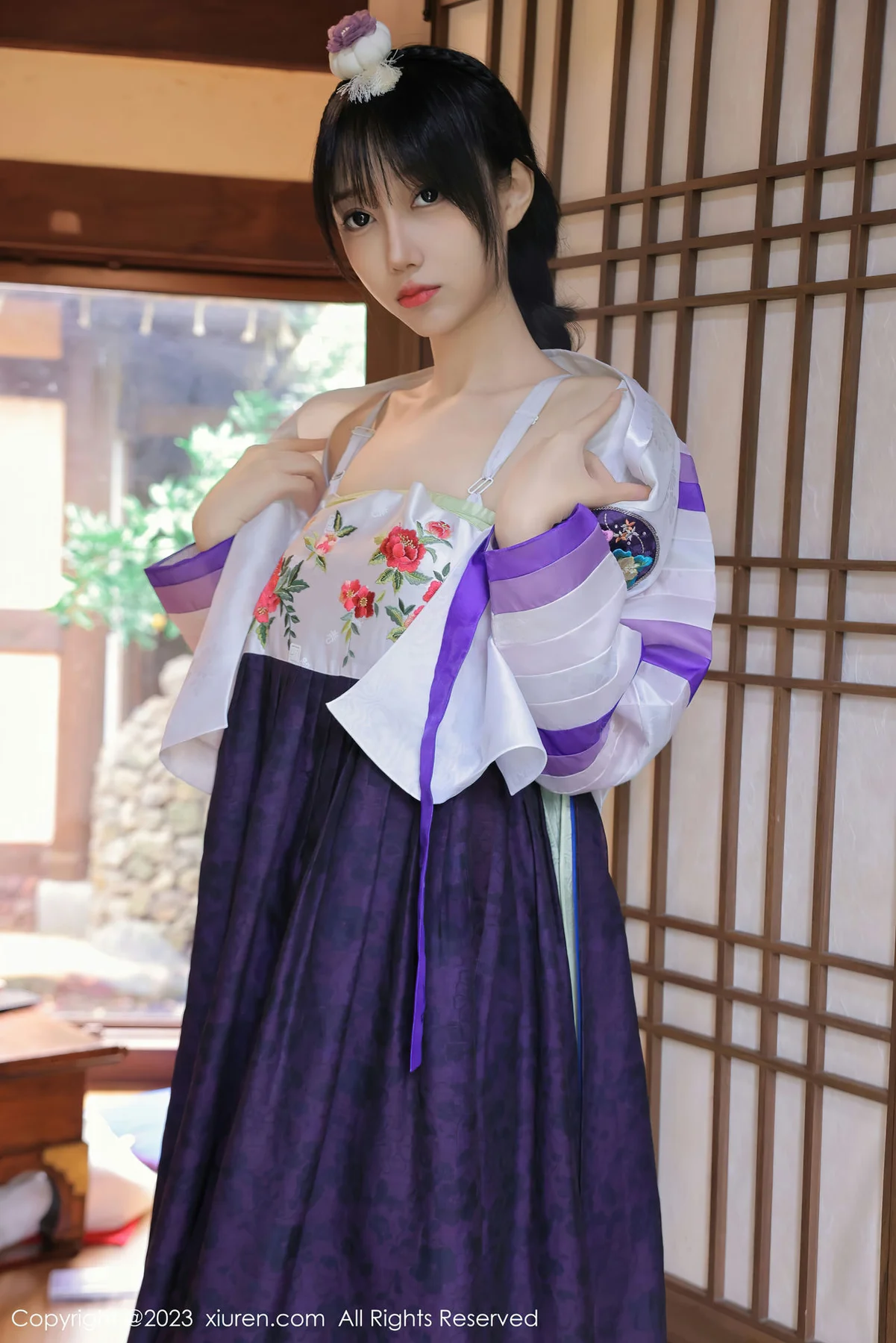 XiuRen 秀人 No.7677  玥儿玥er 大长今服饰济州岛旅拍 - 3